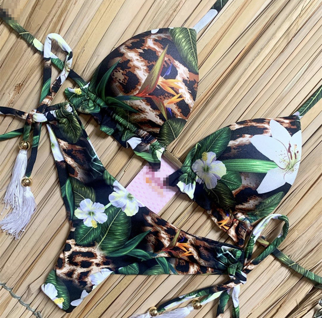 Floral Vintage Swimsuit, Women's Vintage Swimwear