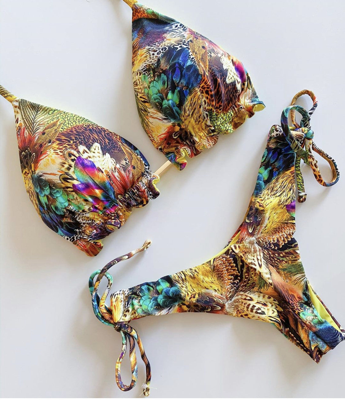 Floral Vintage Swimsuit, Women's Vintage Swimwear