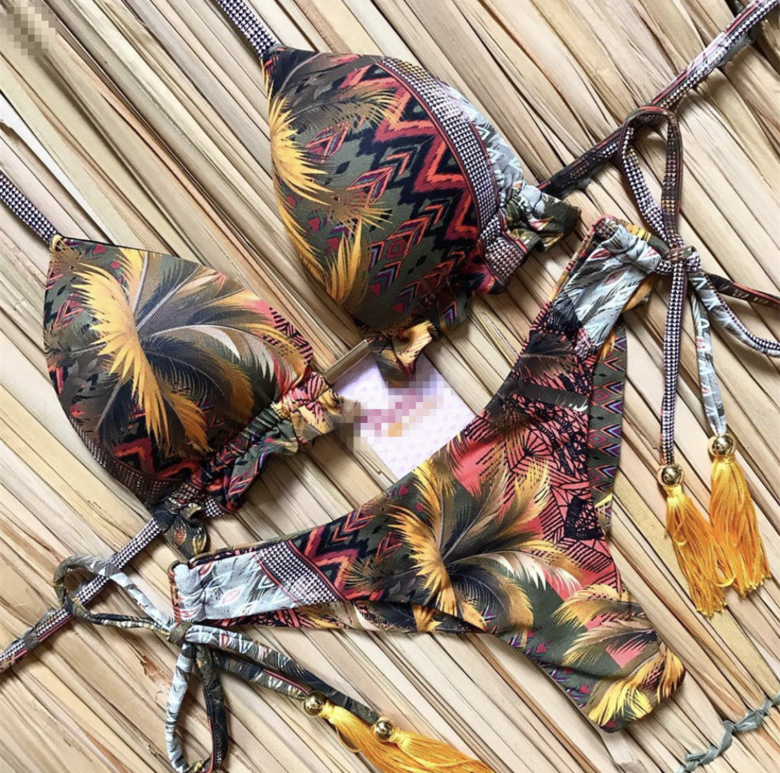 Floral Vintage Swimsuit, Women's Vintage Swimwear