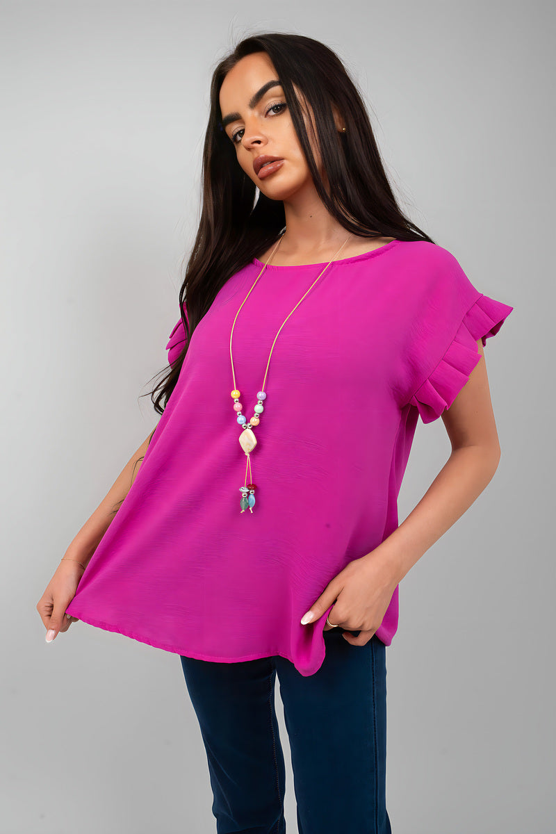 Oversized Top and Wide Leg Trousers Co-ord Set