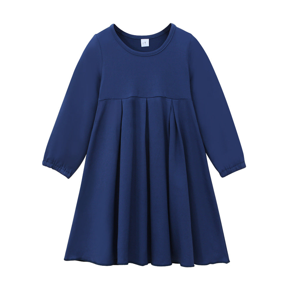 Kids' Two-pieces Abaya Set, Girls' Modest Outfit Set