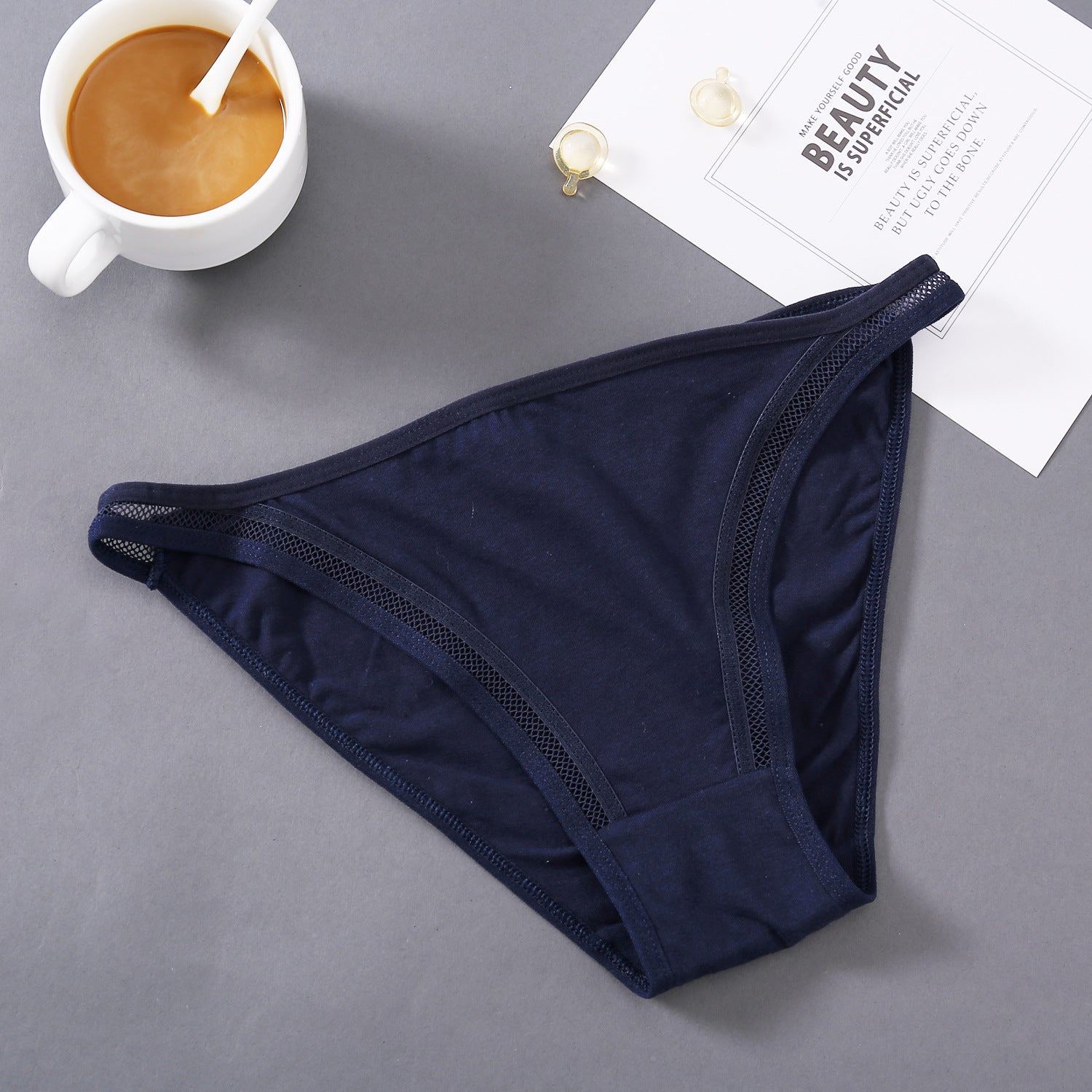 Low Waist Comfortable Panties, Women's Cute Underwear