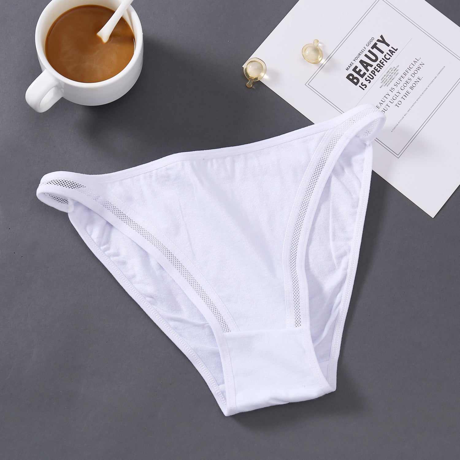 Low Waist Comfortable Panties, Women's Cute Underwear