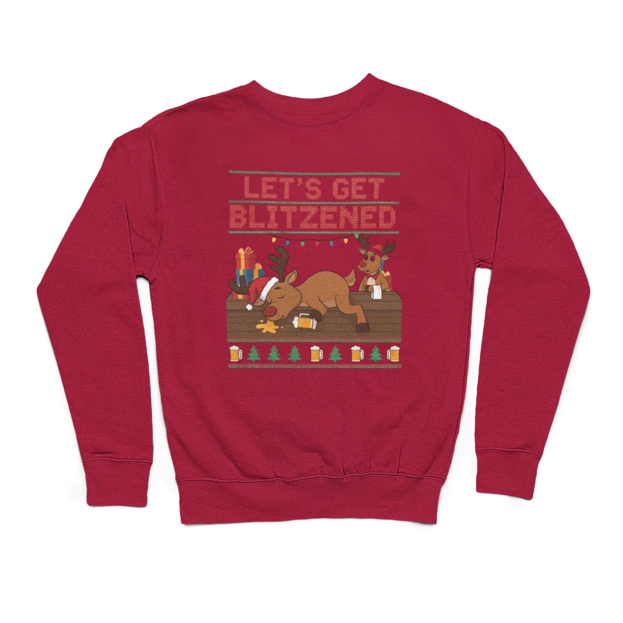 Let's Get Blitzened Sweater