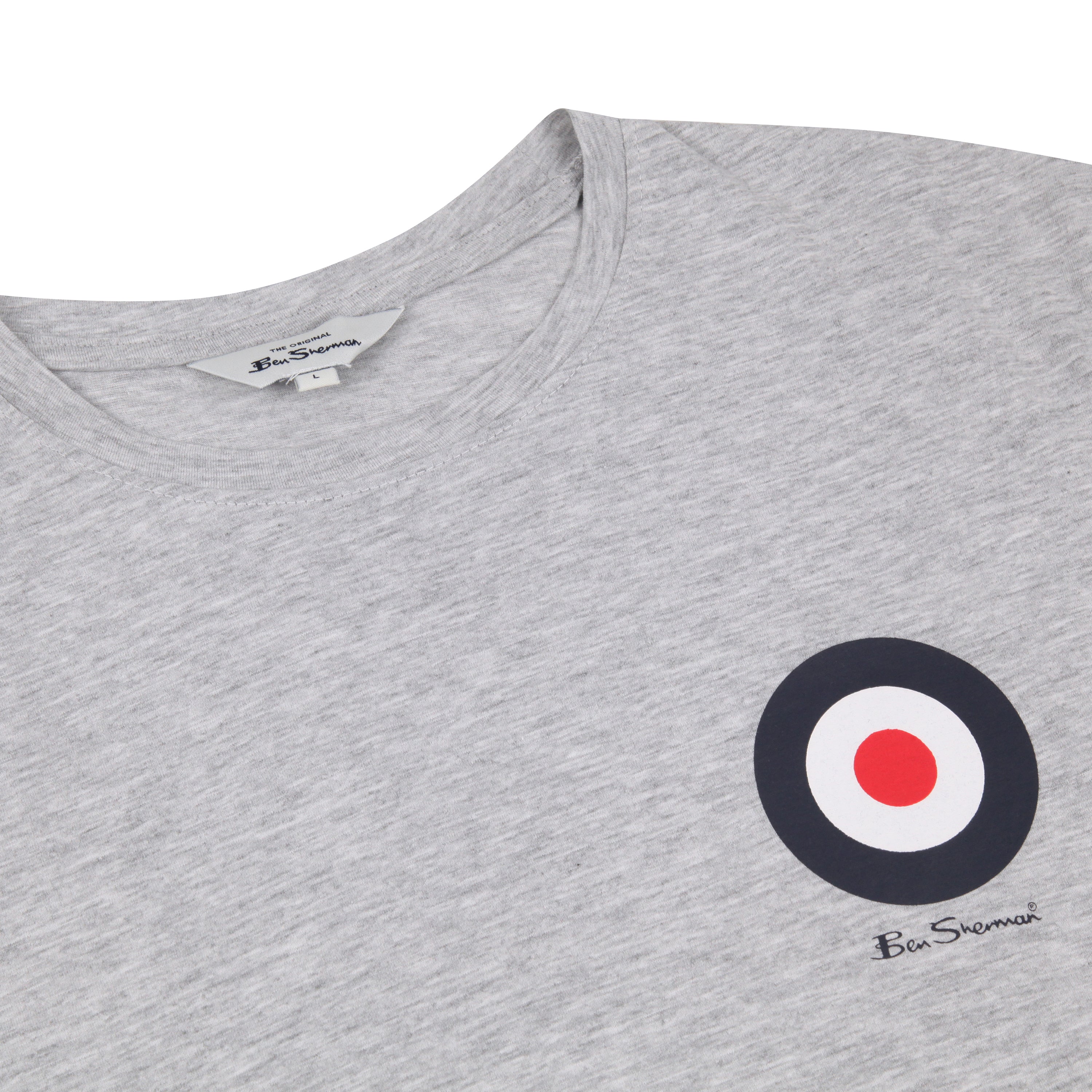 Ben Sherman Crew Neck Target T-Shirt