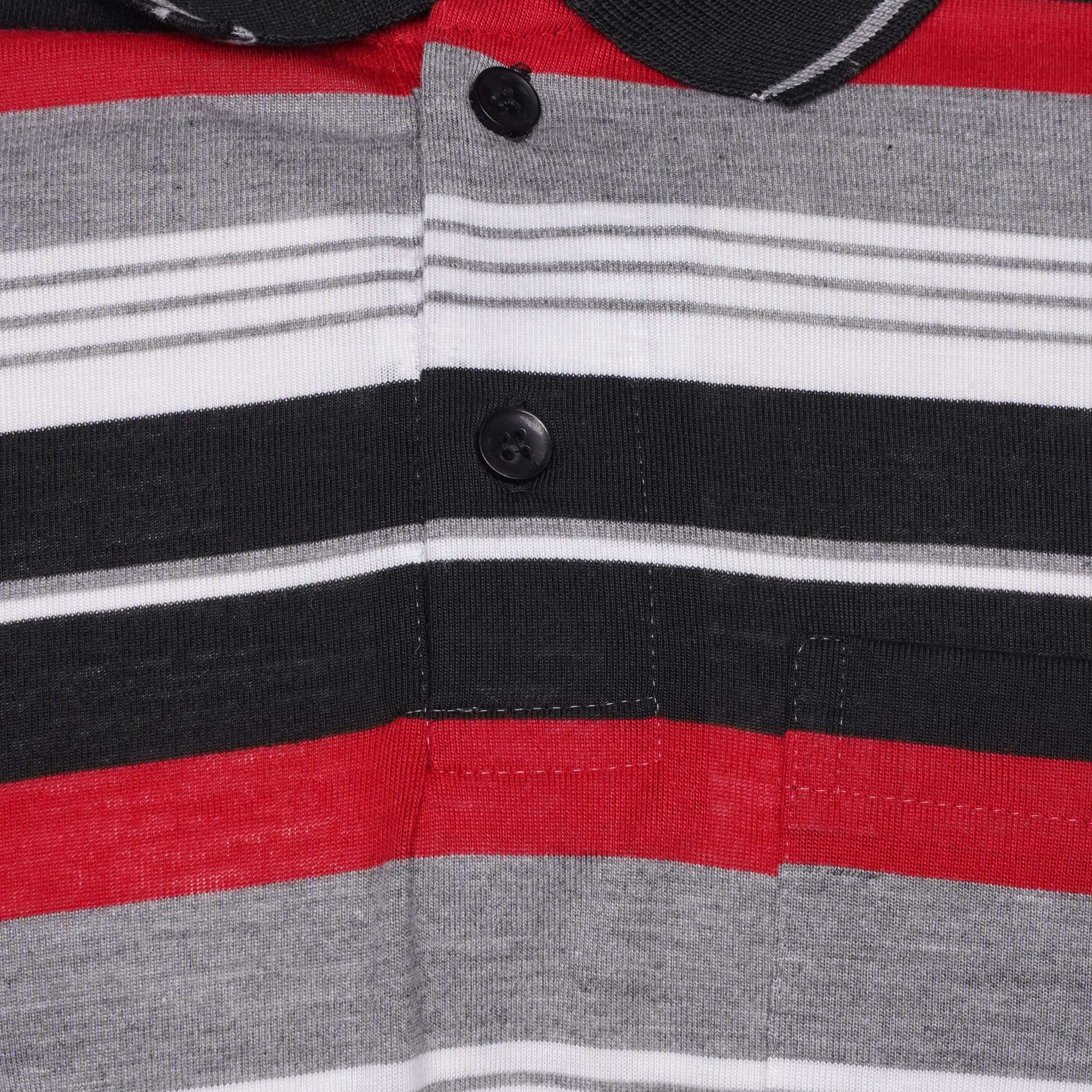 Charles Norton Brenden Striped Polo Shirt