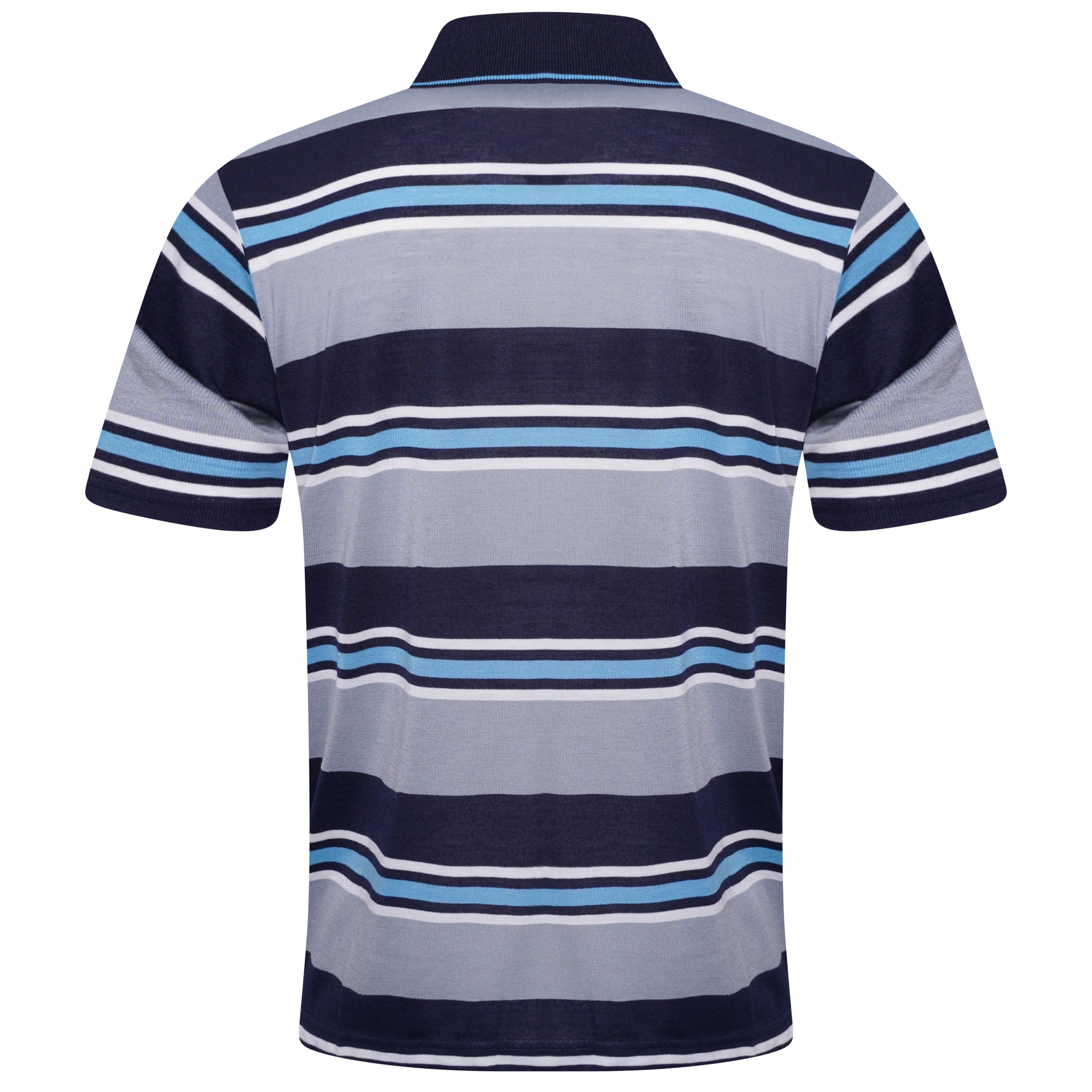 Charles Norton Brenden Striped Polo Shirt