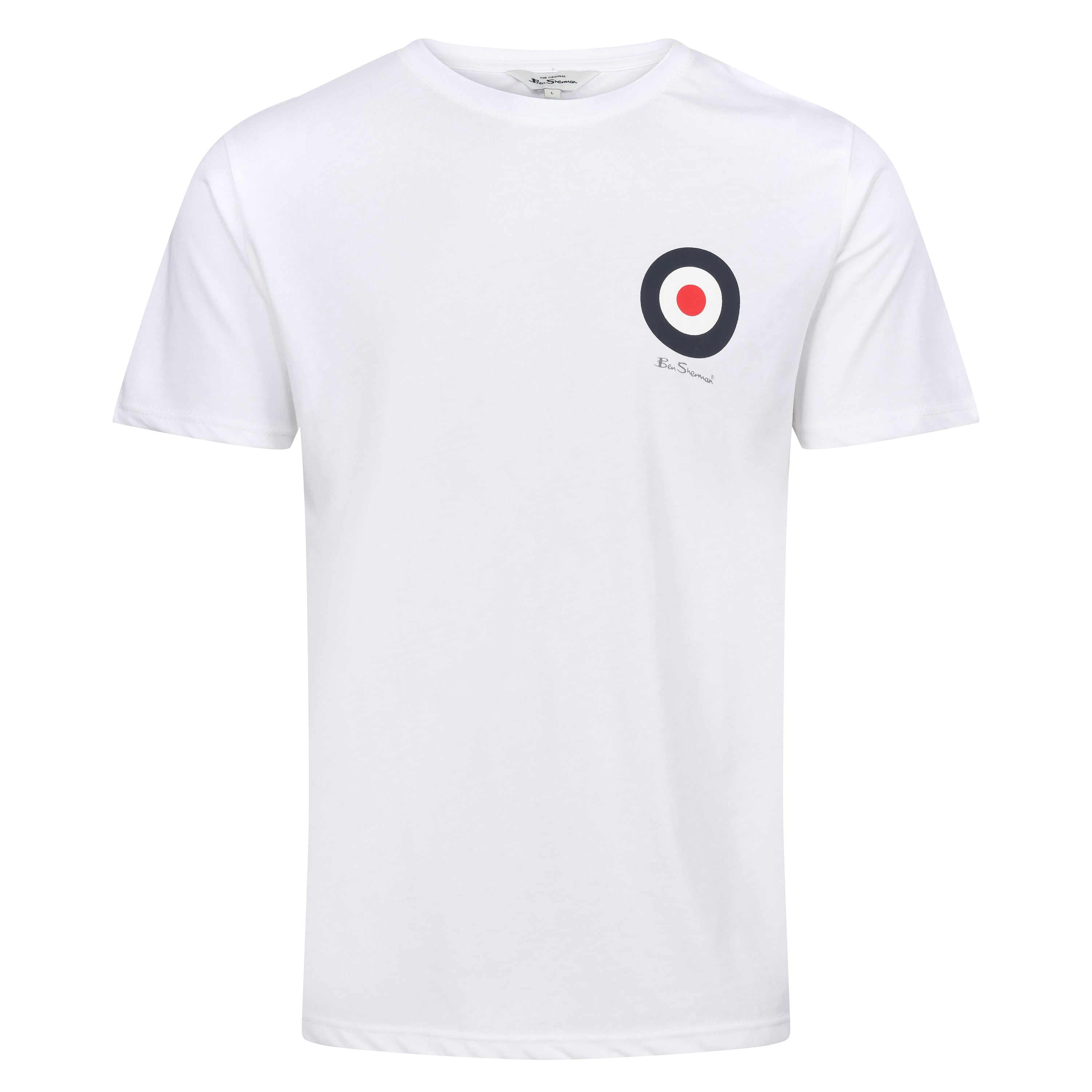 Ben Sherman Crew Neck Target T-Shirt