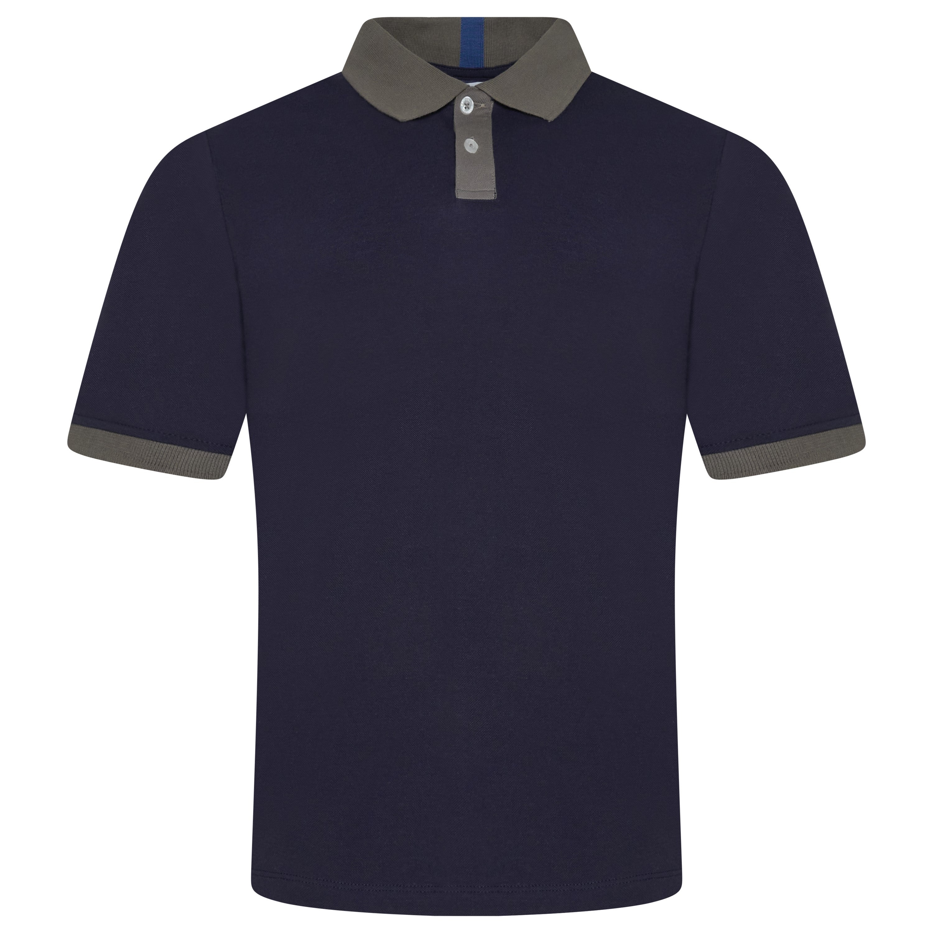 Evryone Contrast Collar Polo Shirt