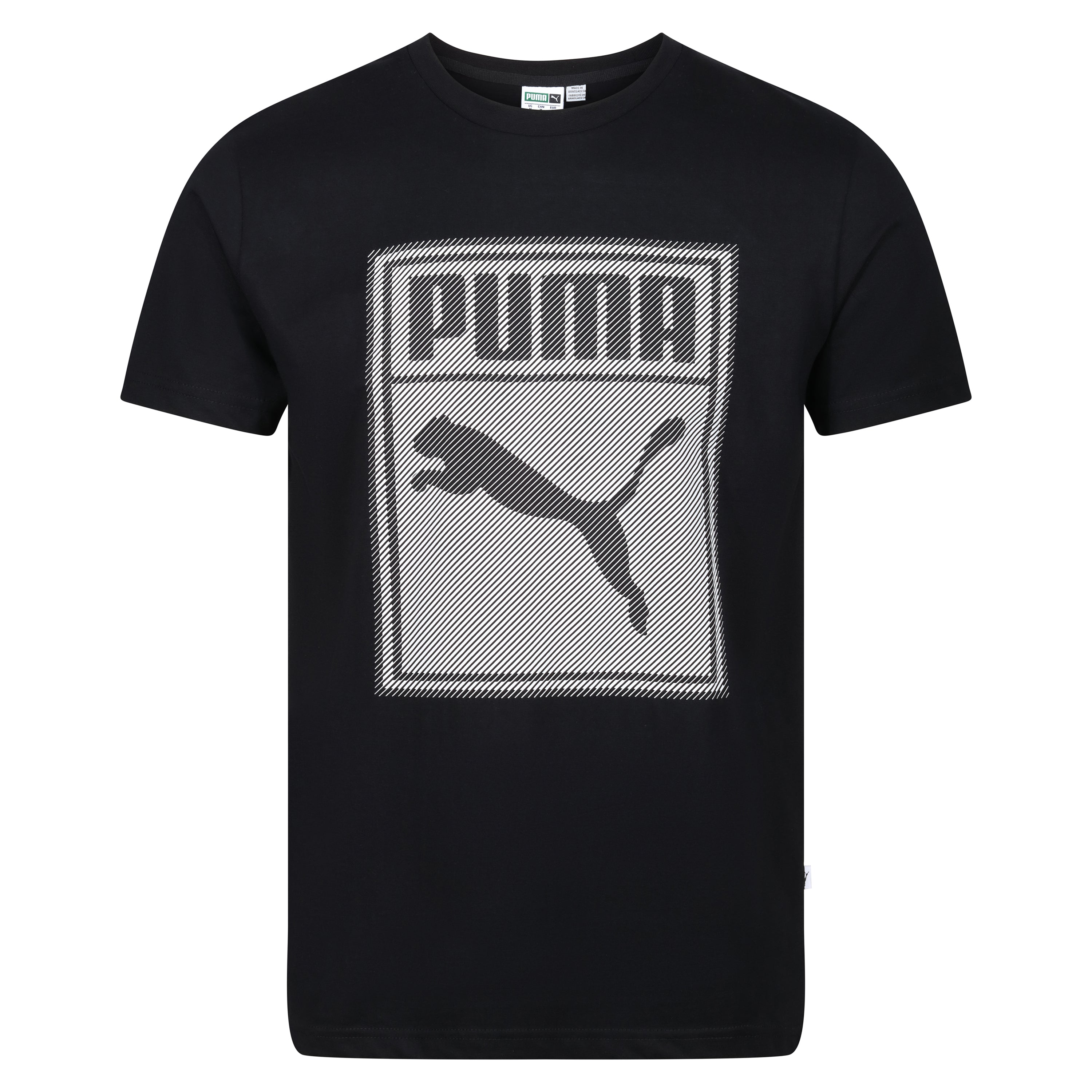 Puma Diagonal Stripe Graphic T-Shirt