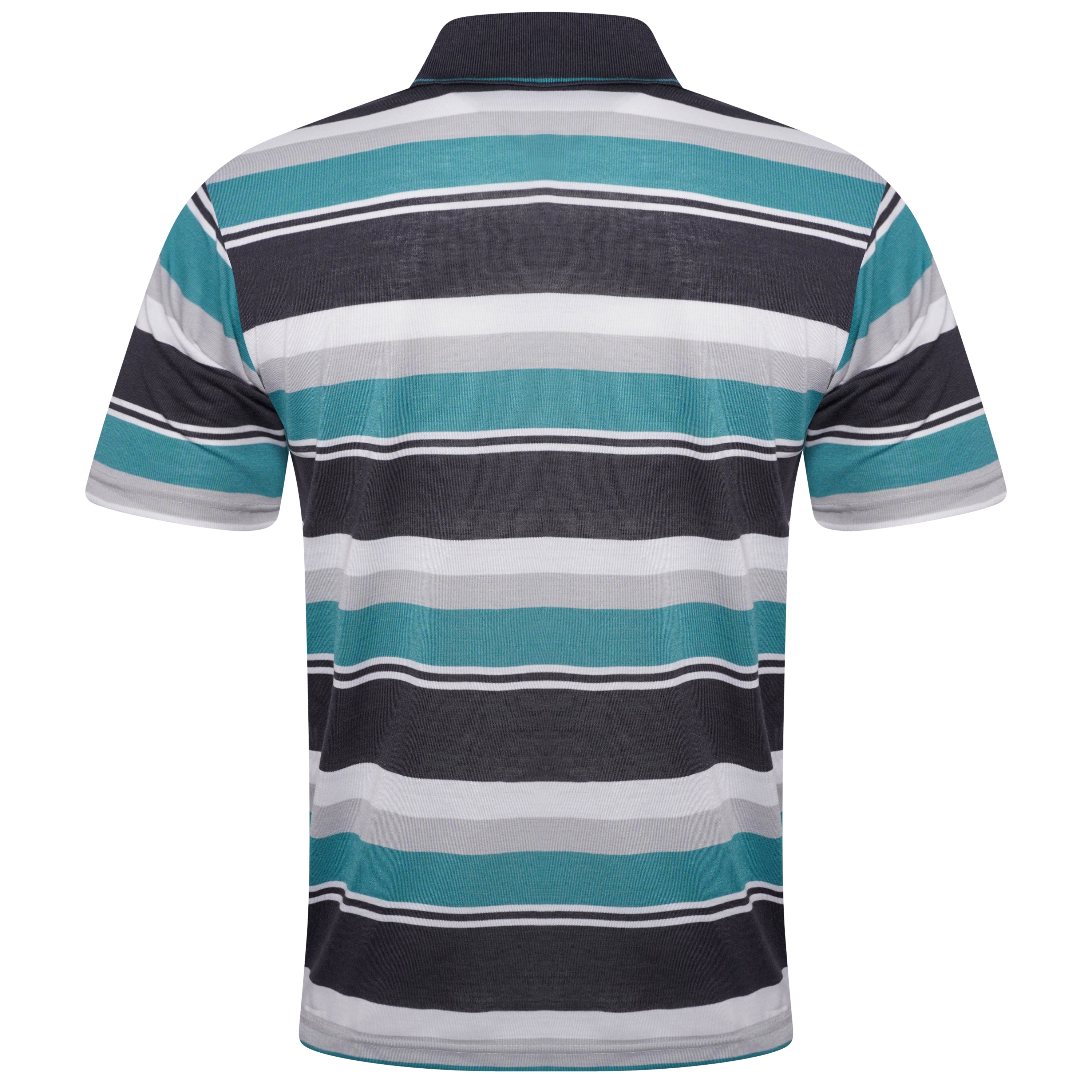 Charles Norton Brenden Striped Polo Shirt