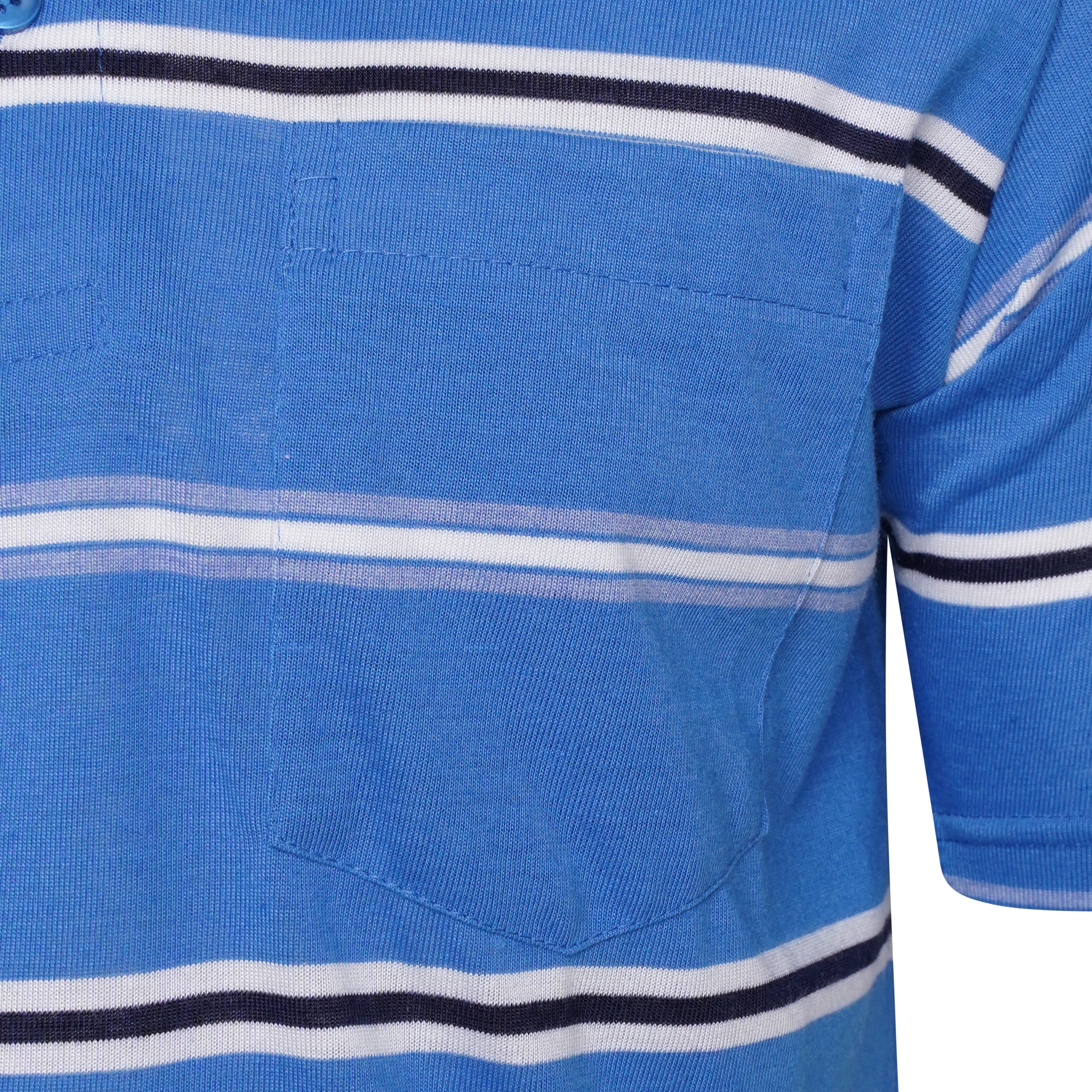 Charles Norton Brenden Striped Polo Shirt