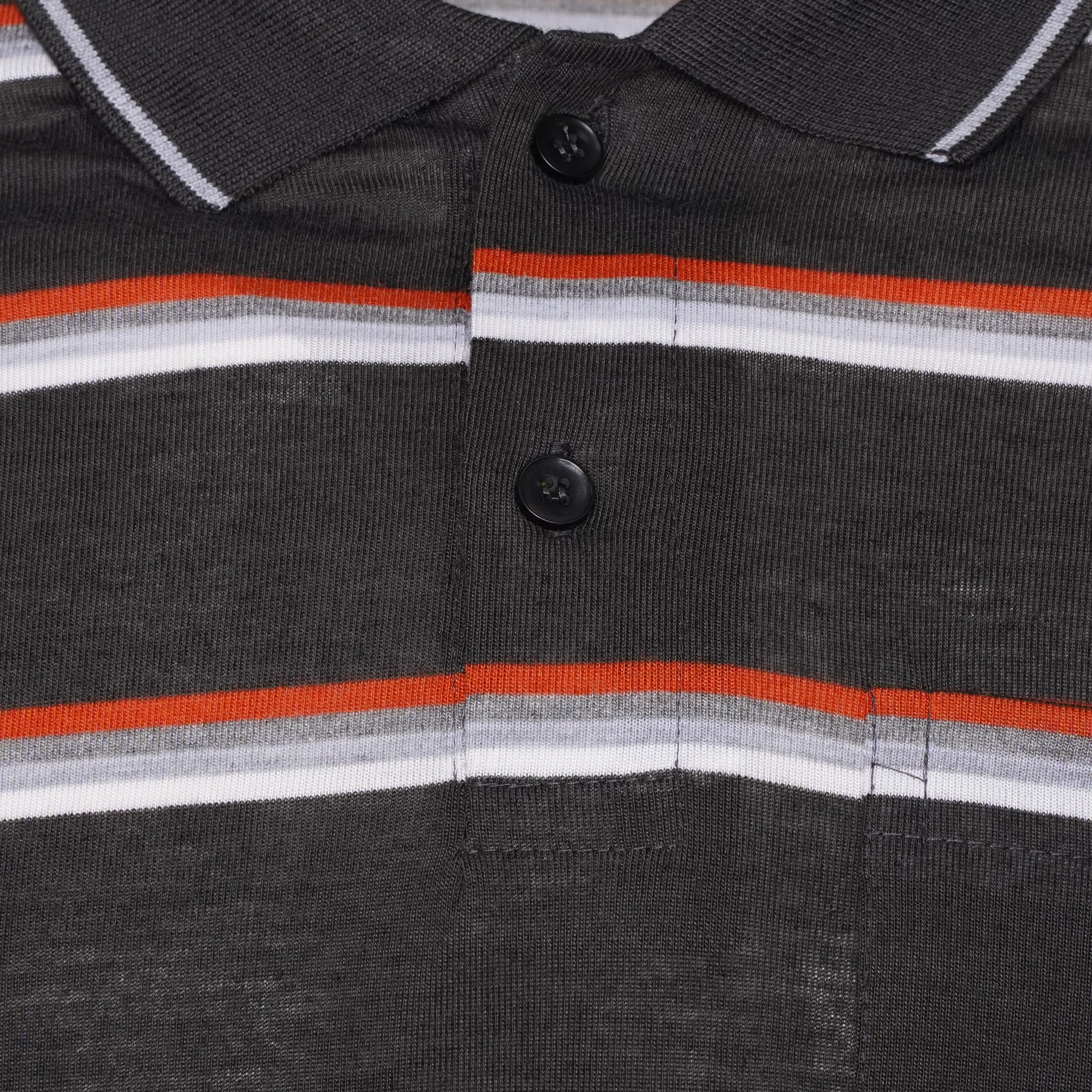 Charles Norton Brenden Striped Polo Shirt
