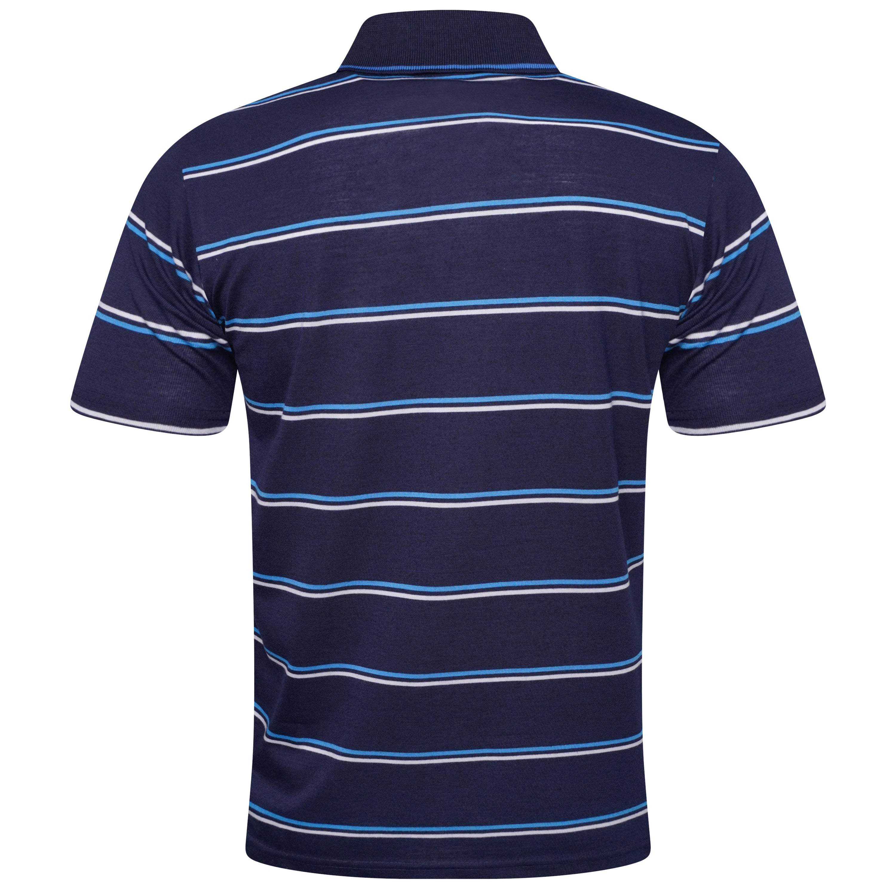 Charles Norton Brenden Striped Polo Shirt