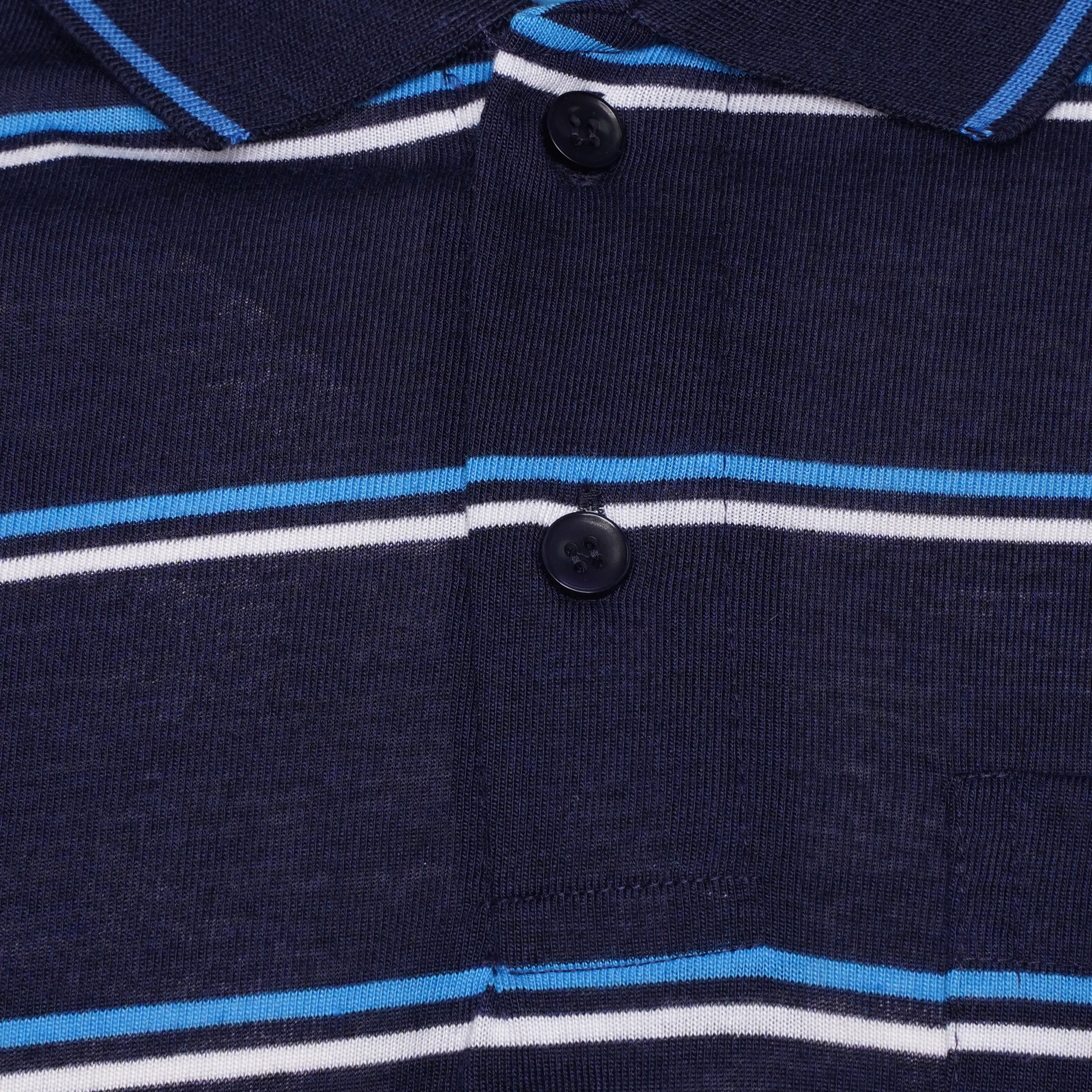 Charles Norton Brenden Striped Polo Shirt