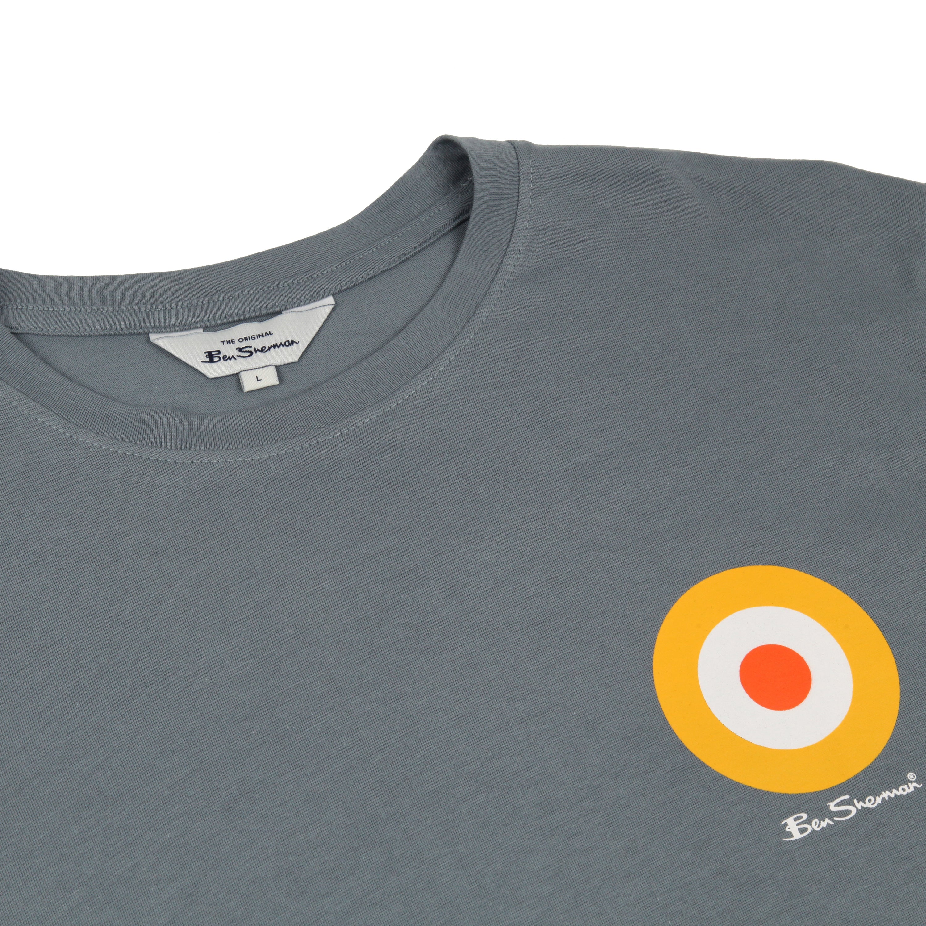 Ben Sherman Crew Neck Target T-Shirt