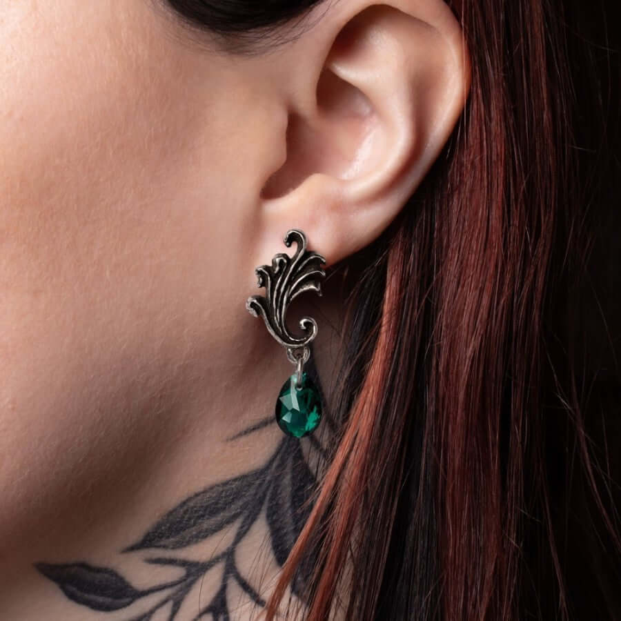 Alchemy Gothic Earrings Churchyard - QHA UK