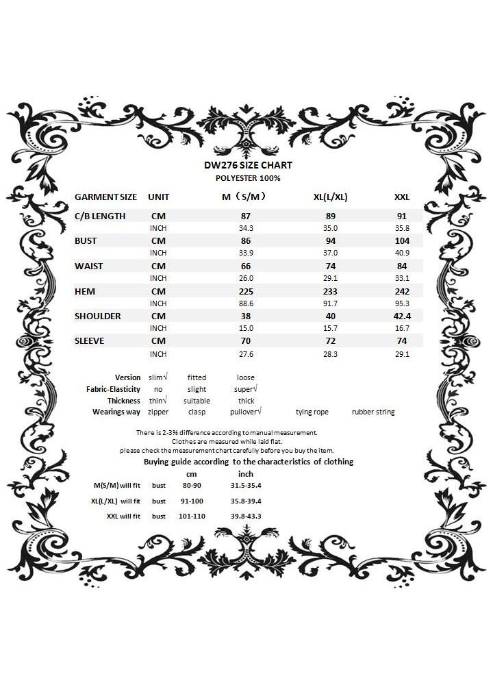 Dark in Love Gothic Dress Avina Black Velvet Lace Neckline Long Sleeve - Sleeve Detail - QHA UK
