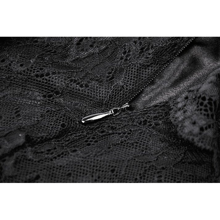 Dark in Love Gothic Skirt Nevaeh Lace and Mesh Mermaid UK 8-18 - QHA UK
