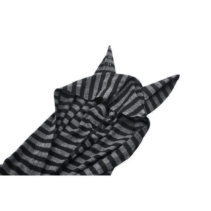 Dark in Love Dress Salem Striped Cat Ear Hoodie UK 8-22 - QHA UK