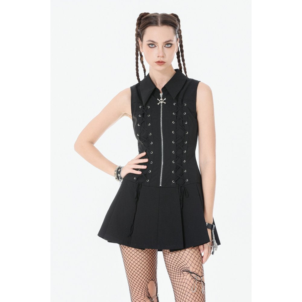 Dark in Love Gothic Dress Valeria Corset UK 8-22 - QHA UK