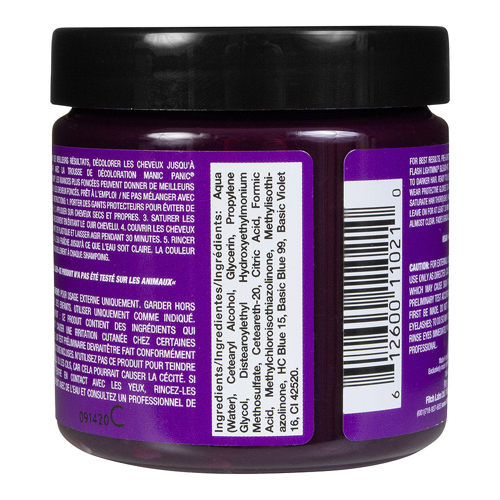 Manic Panic Hair Dye Deep Plum Purple Plum Passion 118ml - QHA UK
