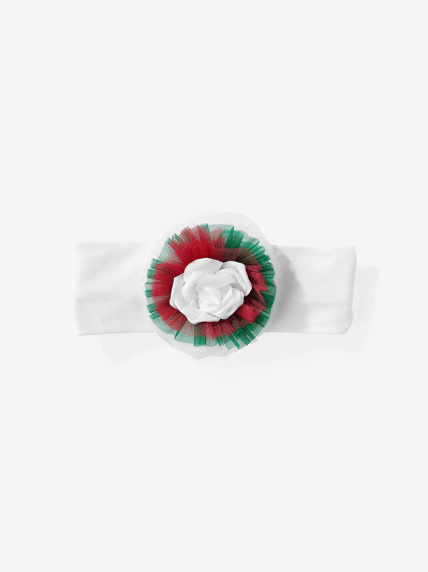 DRESS & Fleur Baby Girls Occasion Dress with Headband in Red - QHA UK