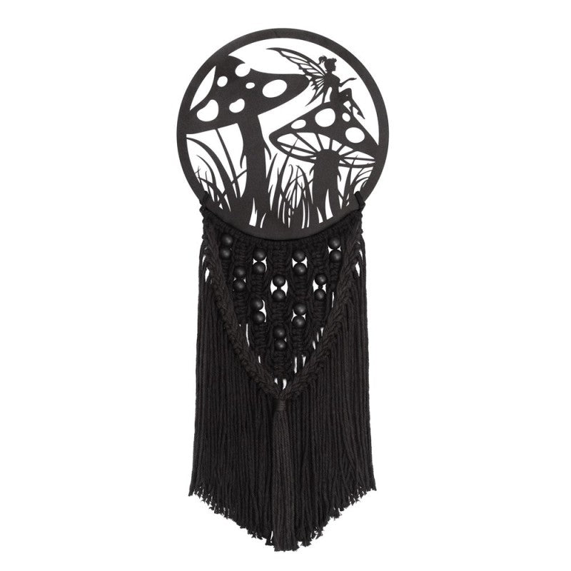 Alchemy Gothic Mystical Wall Hanging Fairy Macramé Décor - QHA UK