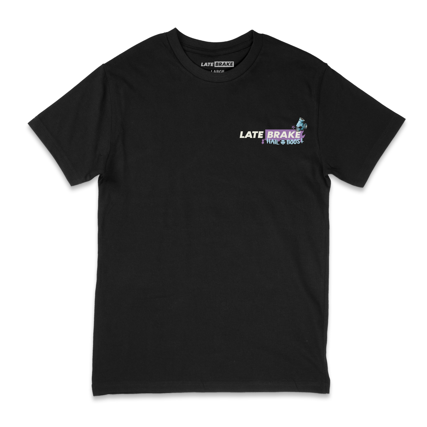 Late Brake Hail Boost T-Shirt Cotton Car Enthusiast Tee 180gsm | Late - QHA UK