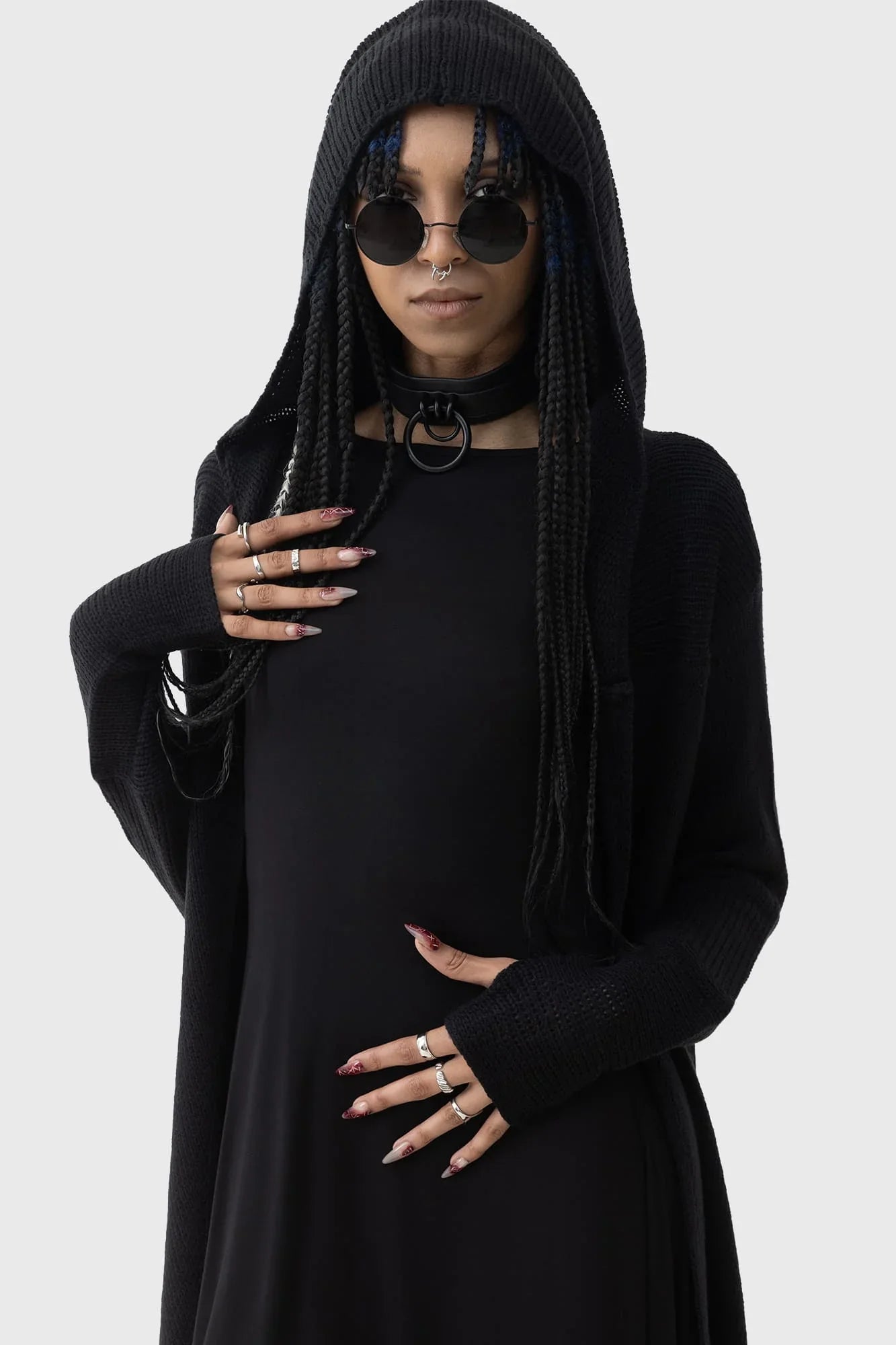 Killstar Women's Cardigan Last Quarter Hooded UK 8-22 - QHA UK