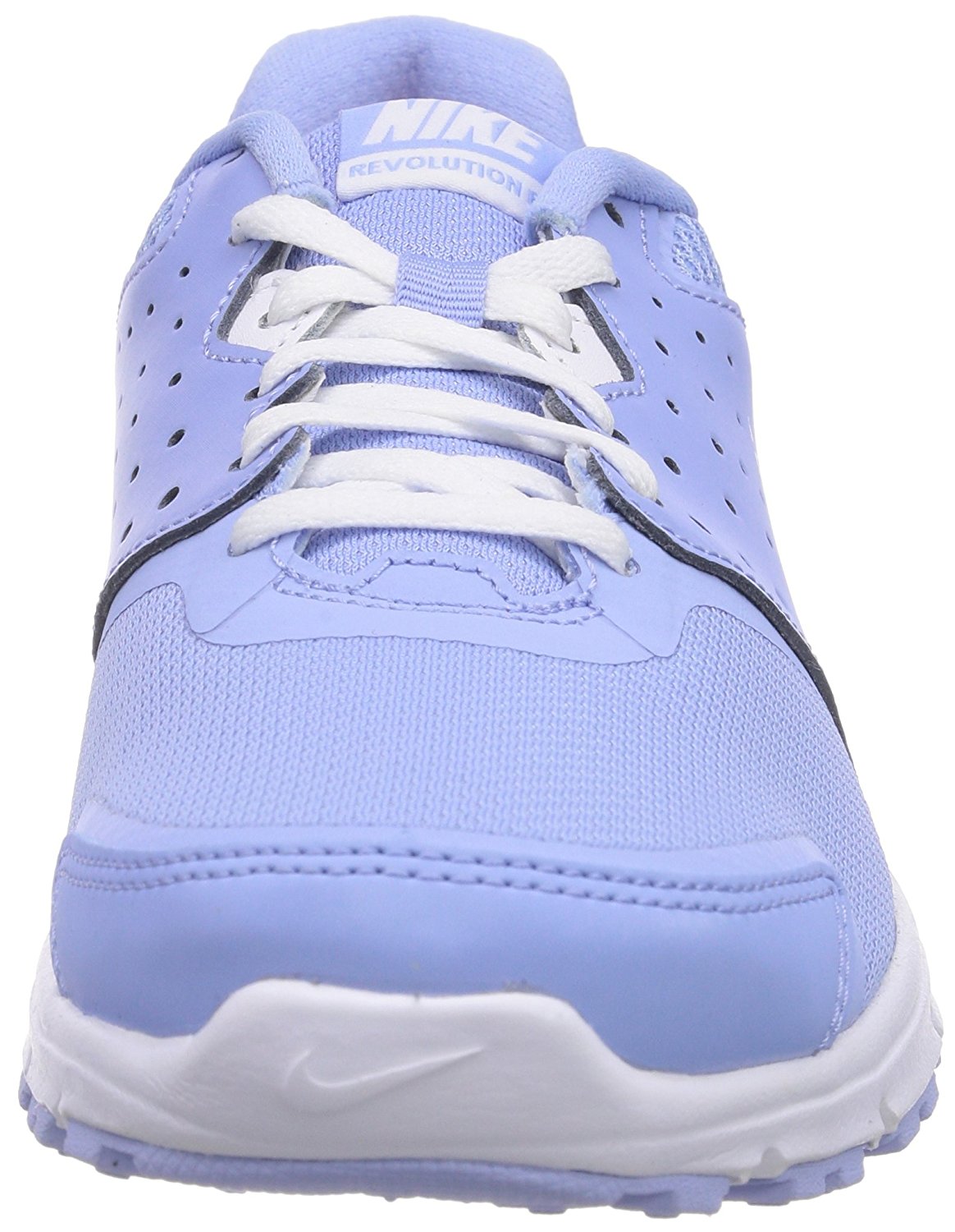 Nike Revolution EU Womens Running Trainers Blue White Crimson 706582-4 - QHA UK