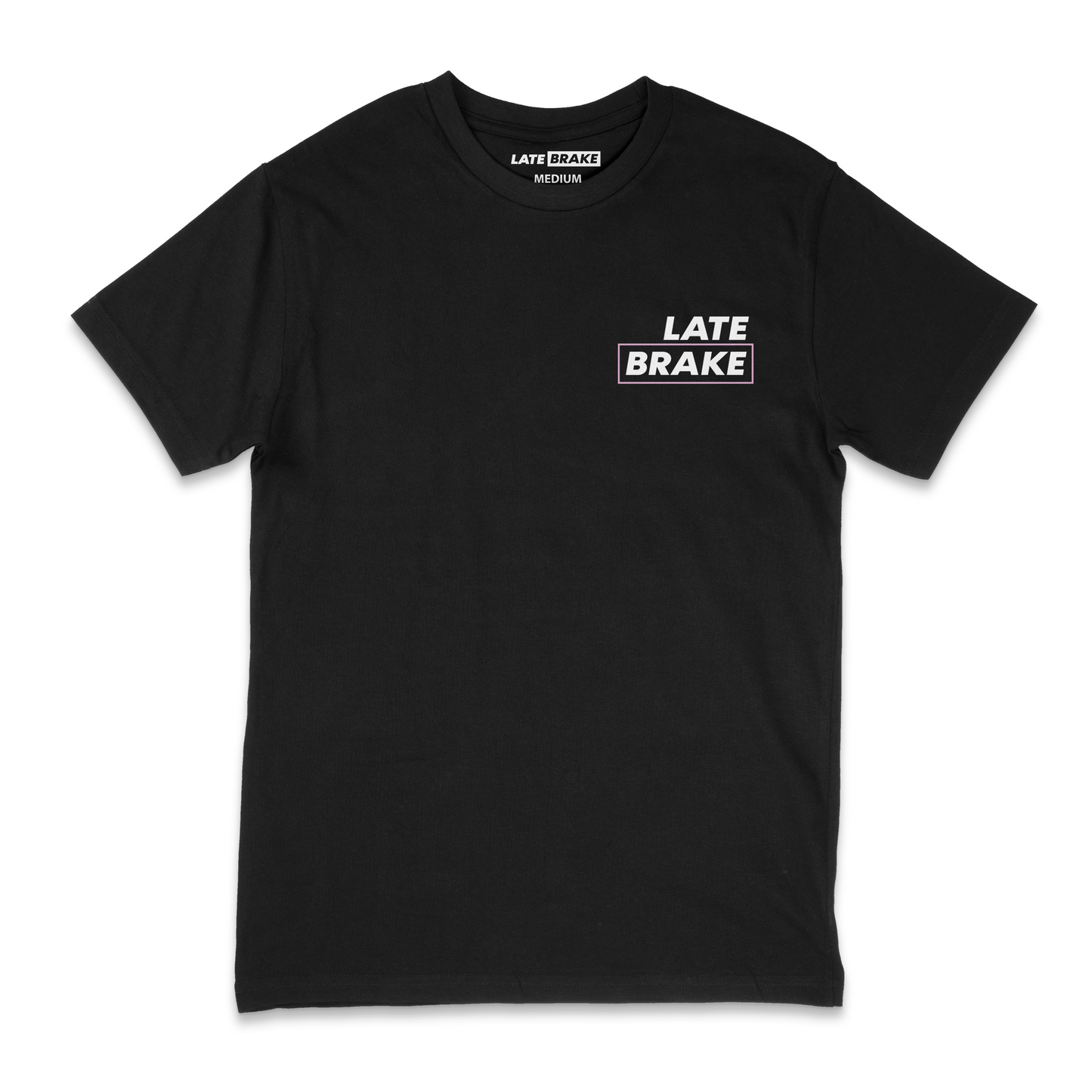 Late Brake Performance Parts T-Shirt Cotton Car Enthusiast Tee 180gsm - QHA UK