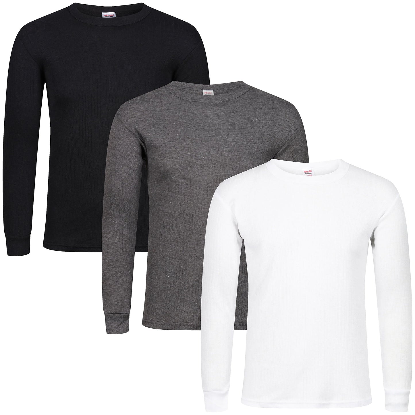 Mens Thermal Long Sleeve T-Shirt Base Layer Heat Retention | M–2XL | UK - Sleeve Detail - QHA UK