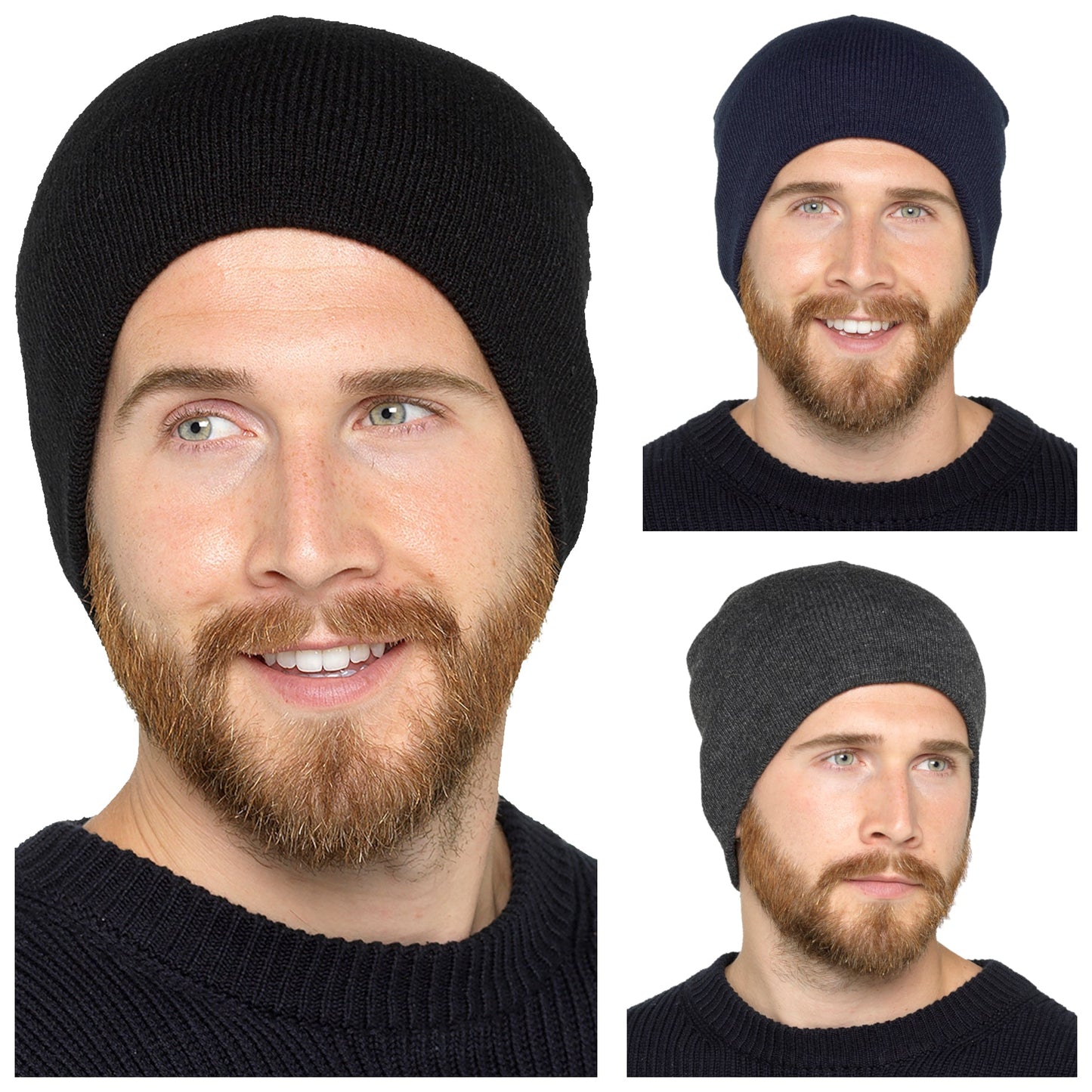 RJM Cuffless Beanie Hat - QHA UK