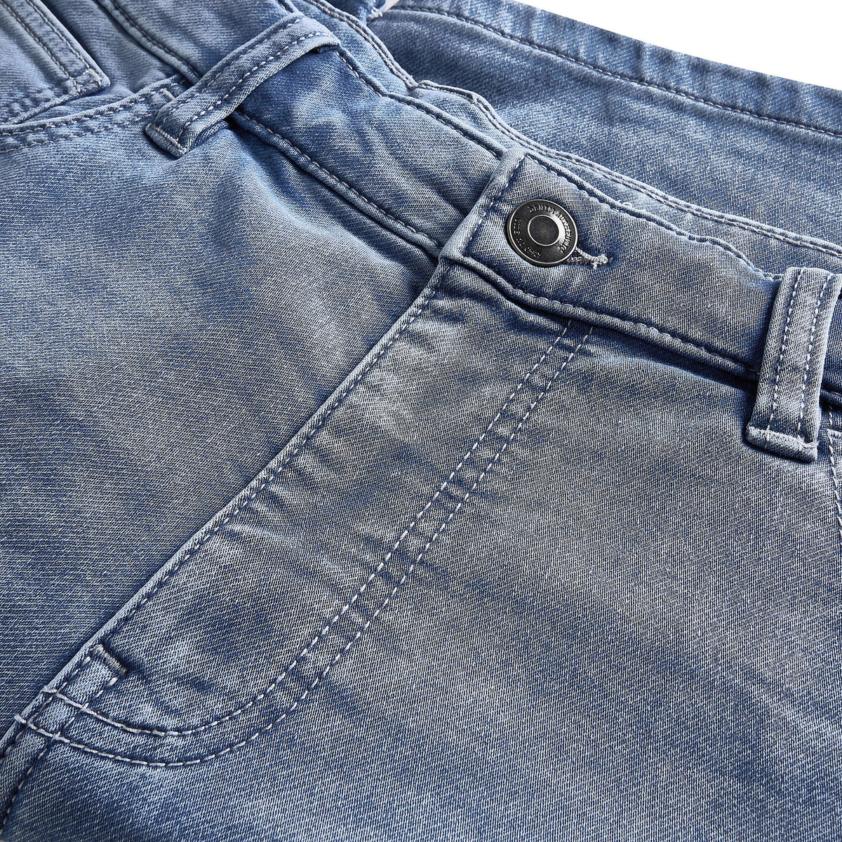 Men's Stretch Denim Shorts Light Blue Waist 30-44 | QHA UK - QHA UK