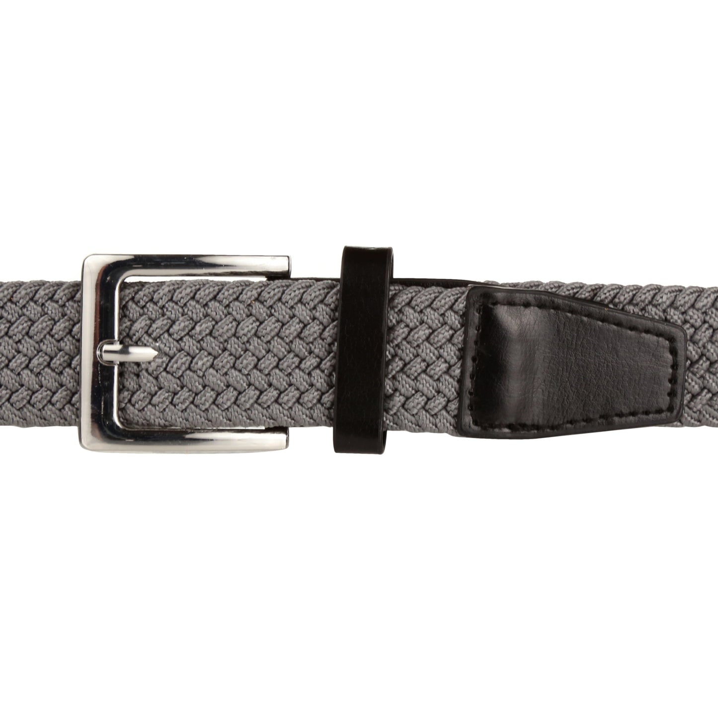 Stretchy™ Unisex Elasticated Braided Belt 1.25” Wide Adjustable Casual - QHA UK
