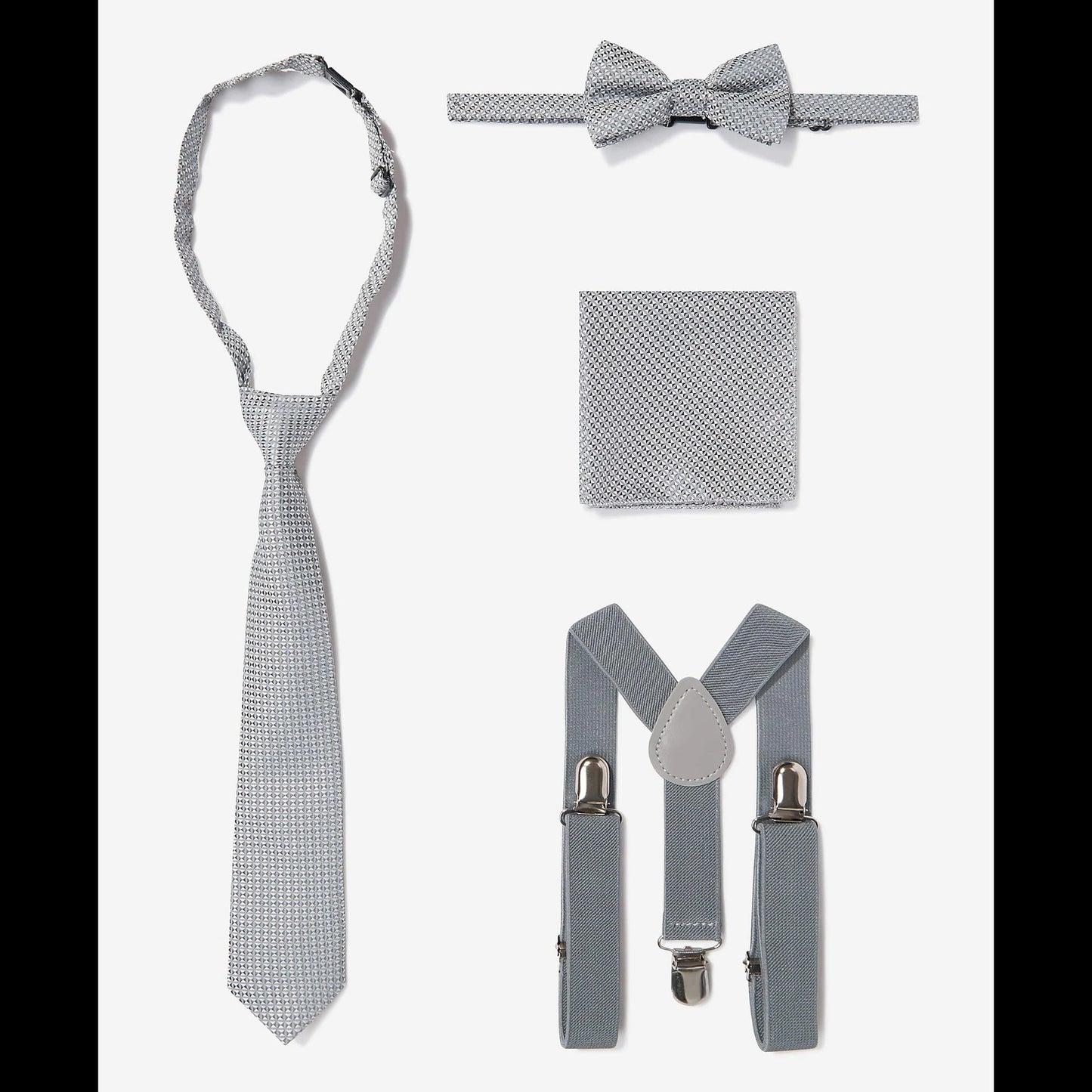 SUITLAB London Boys Light Grey 7 Piece Suit Set | Ages 2–14 | UK - QHA UK