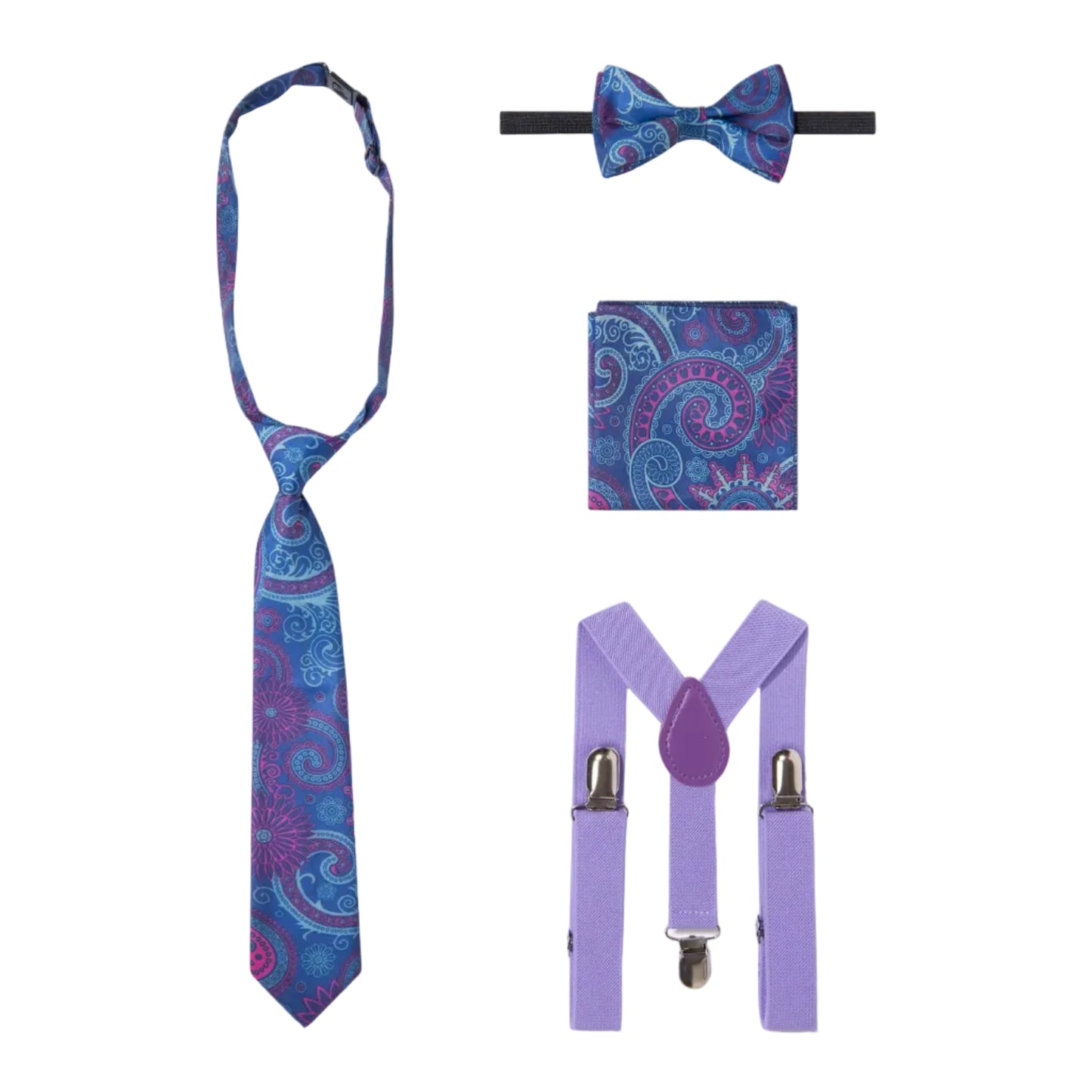 SUITLAB London Boys Lavender 7 Piece Suit Set | Ages 2–14 | UK - Pocket Detail - QHA UK