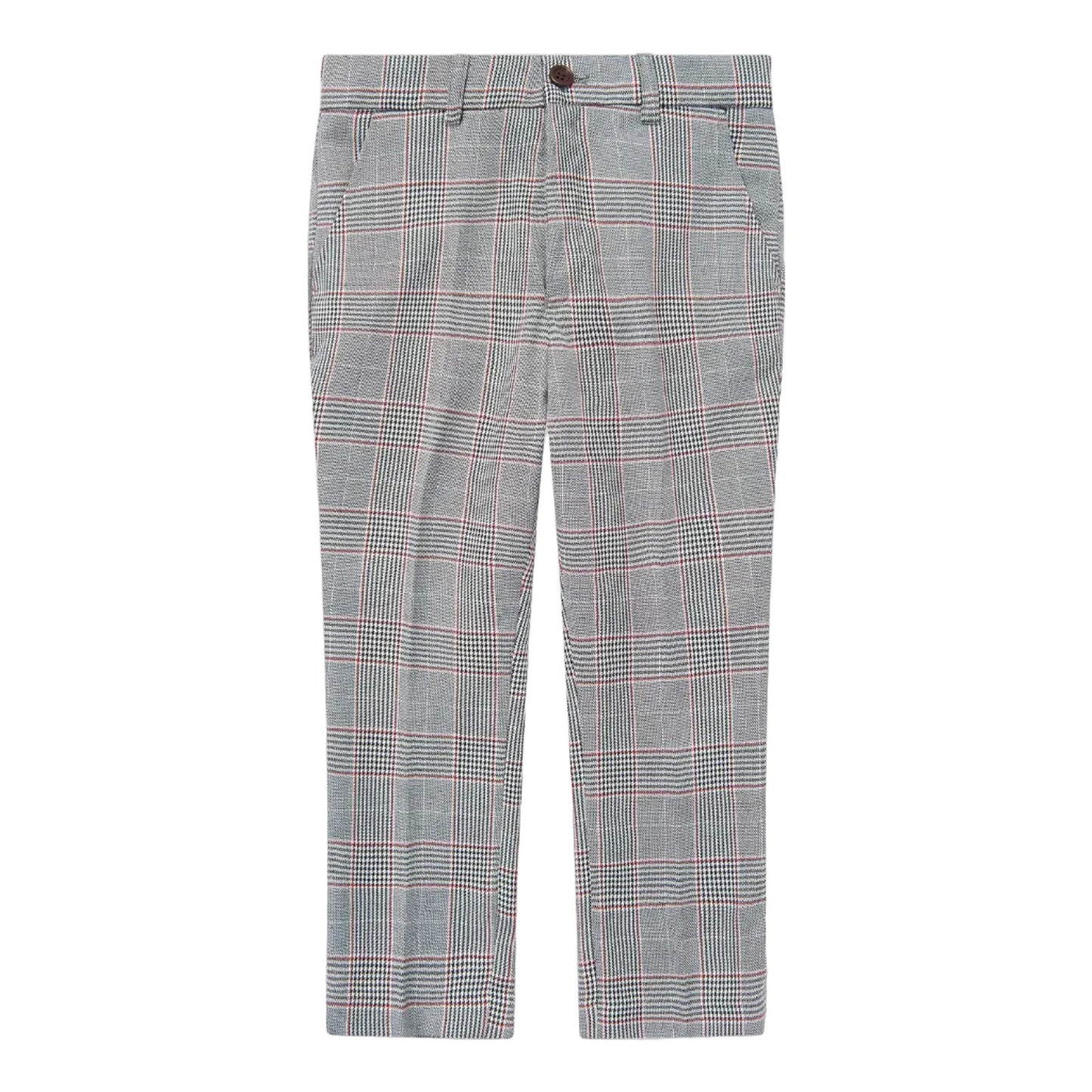 SUITLAB London Boys Grey Dogtooth 3 Piece Suit Set | Ages 2–12 | UK - QHA UK