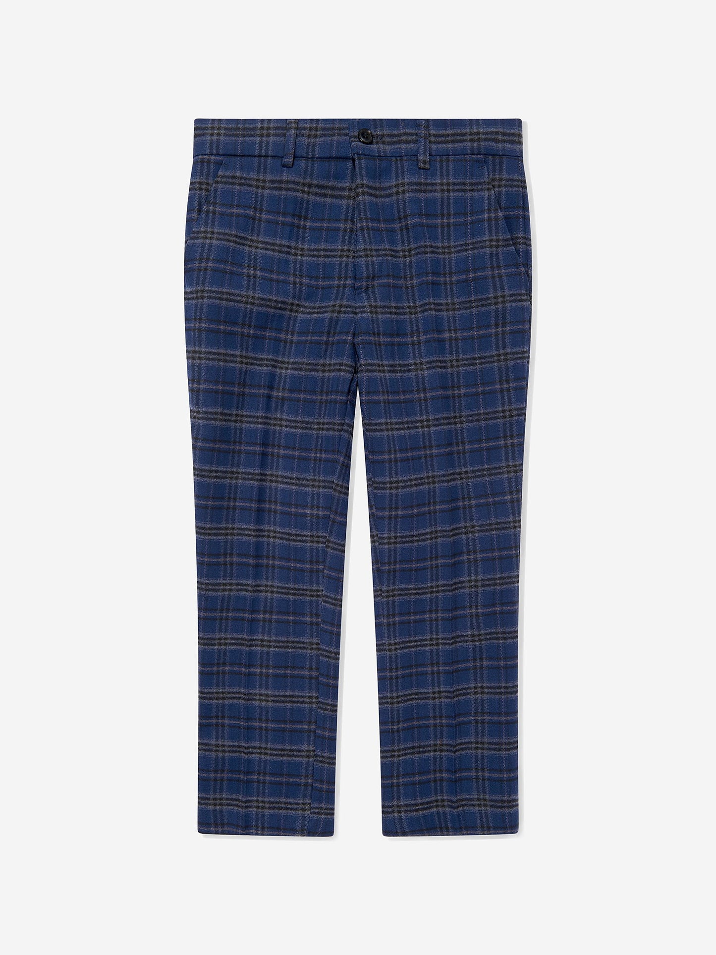SUITLAB London Boys Navy Checked 3 Piece Suit Set | Ages 2–12 | UK - QHA UK