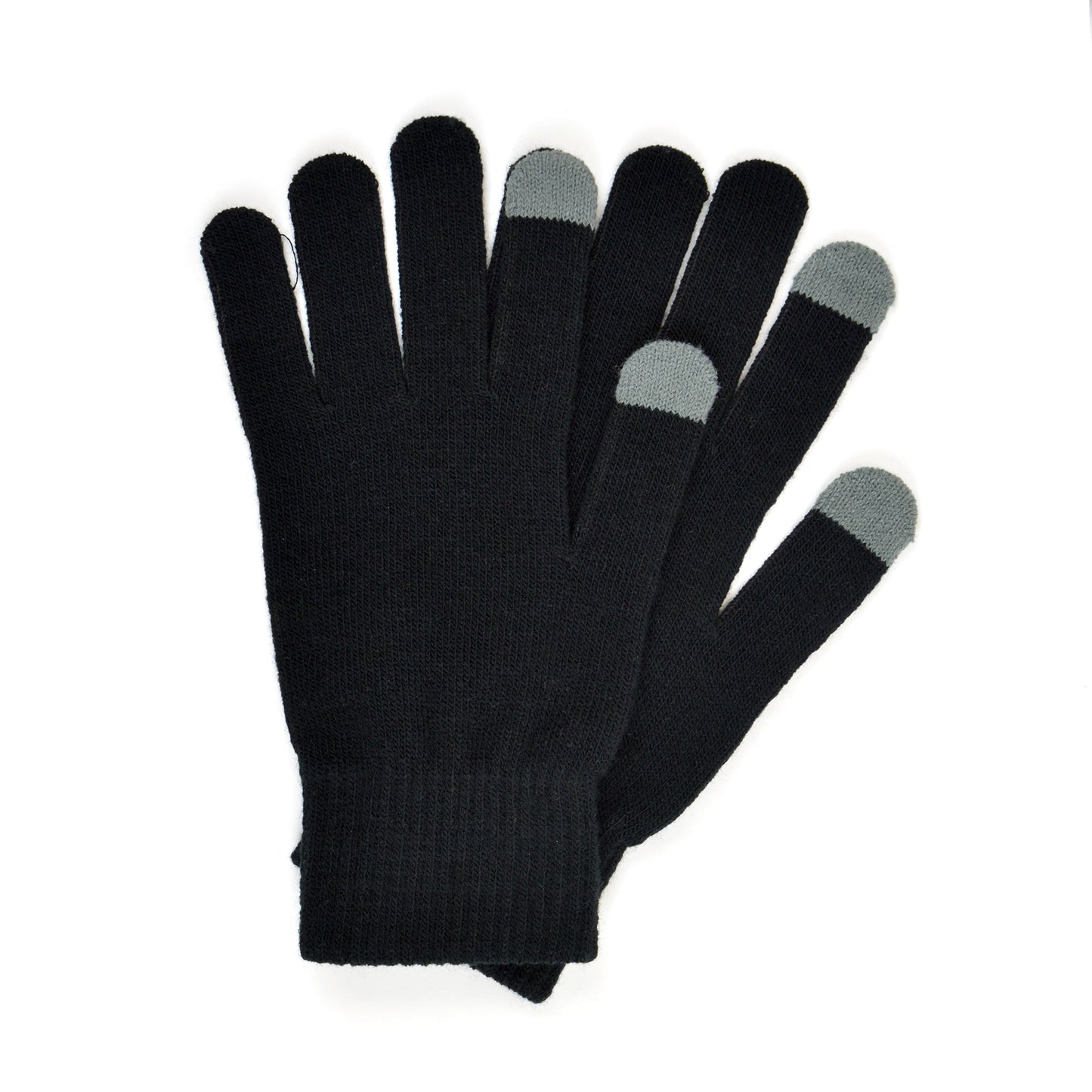 Tom Franks Touchscreen Gloves Warm Stretch Knit Winter Casual Gloves - QHA UK