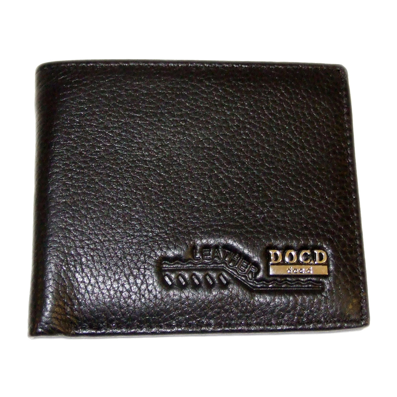 QHA Mens Real Leather Wallet ID Credit Card Holder Gift W03 - QHA UK