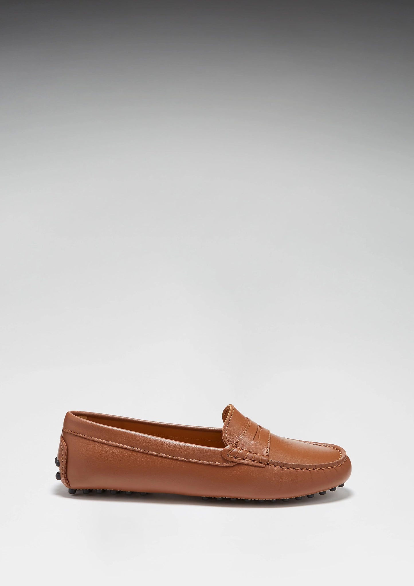Hugs & Co Womens Penny Driving Loafers Tan Leather EU 36-42 - QHA UK