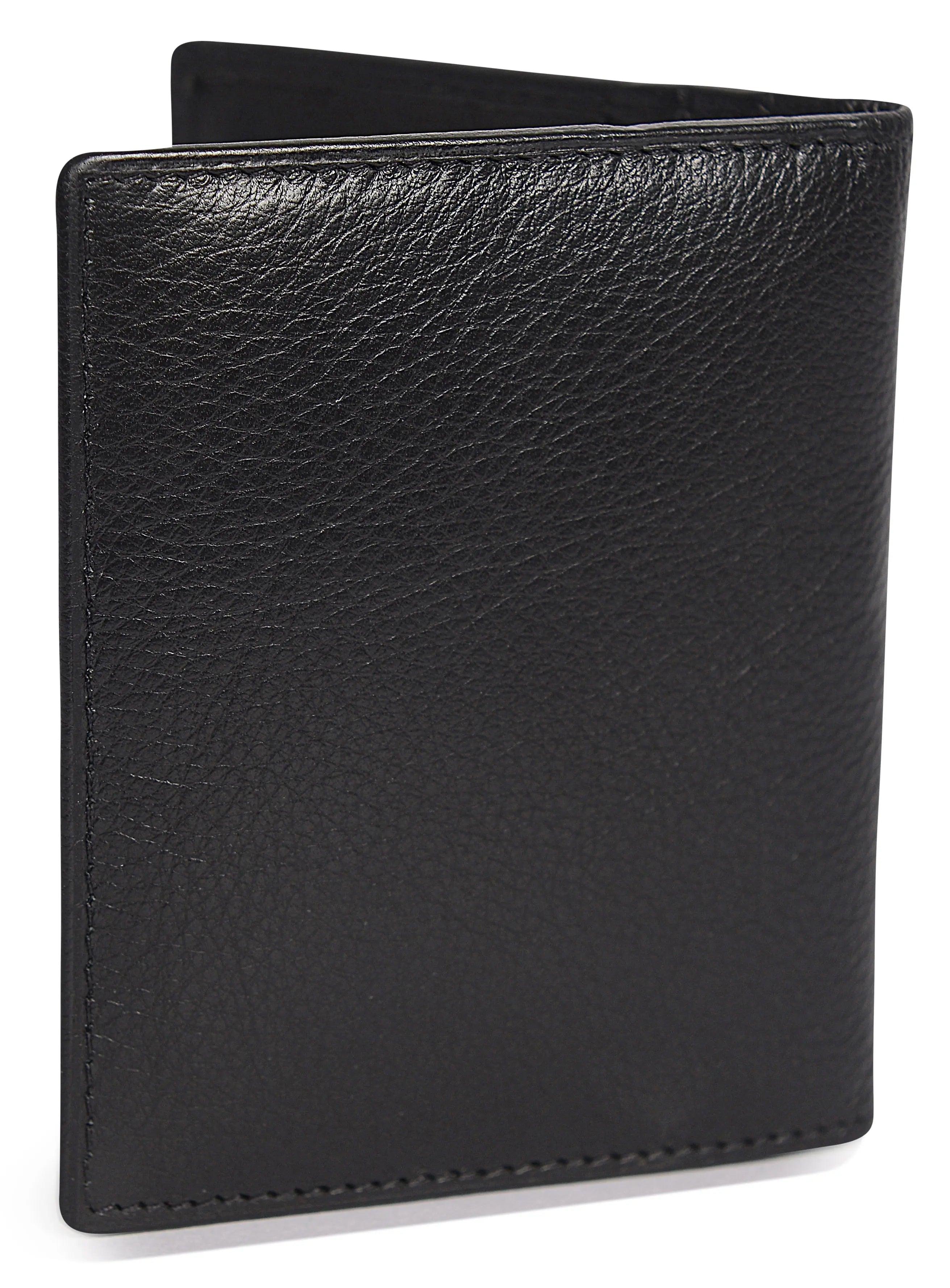 Compact Leather Card Wallet "Lexi" – Handmade by Saddler | RFID Protected & Gift Boxed