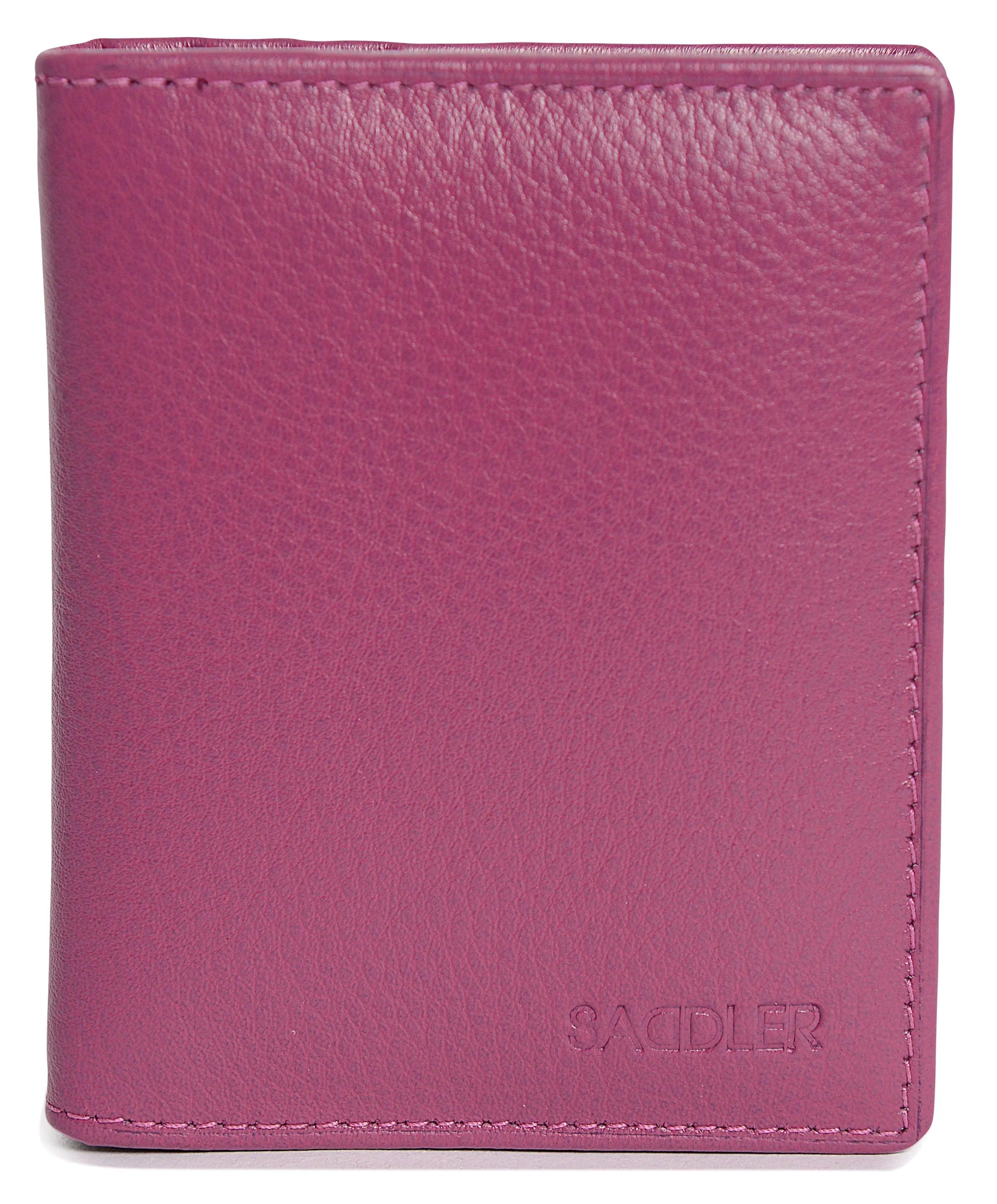 Compact Leather Card Wallet "Lexi" – Handmade by Saddler | RFID Protected & Gift Boxed