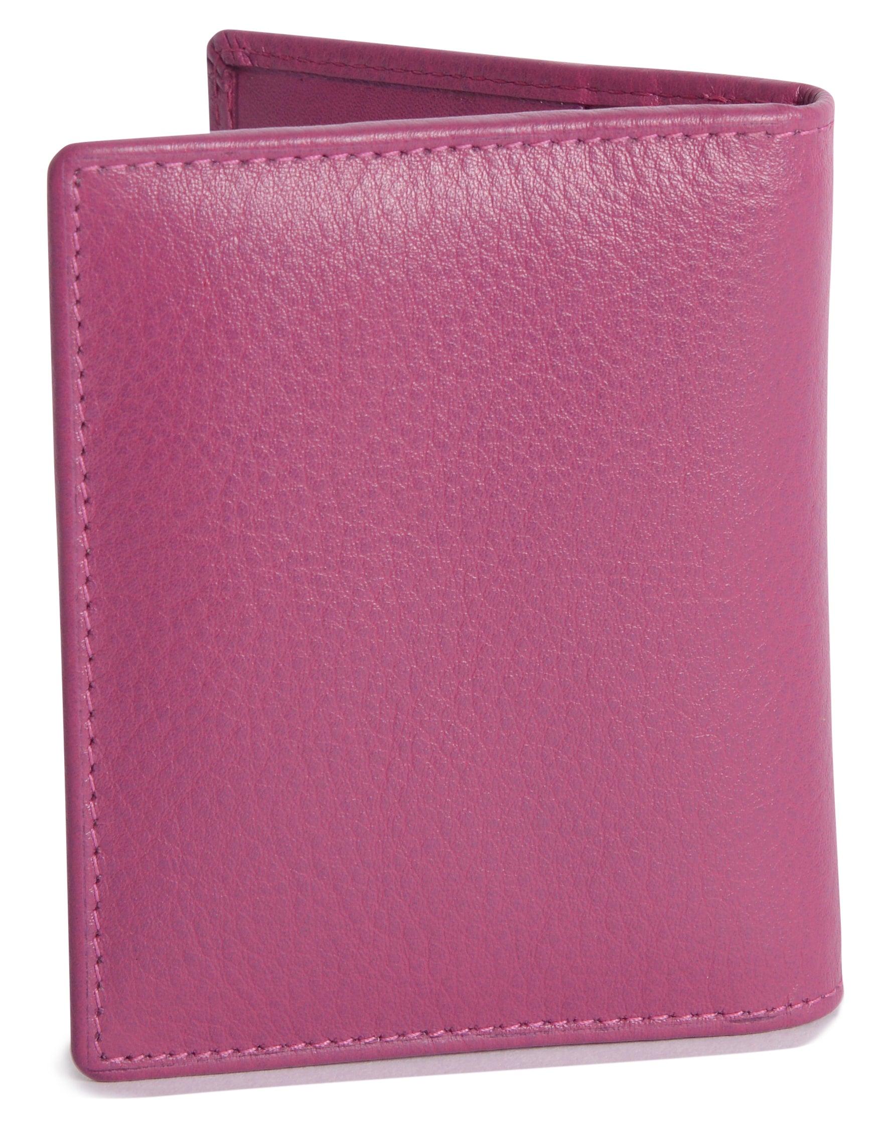 Compact Leather Card Wallet "Lexi" – Handmade by Saddler | RFID Protected & Gift Boxed