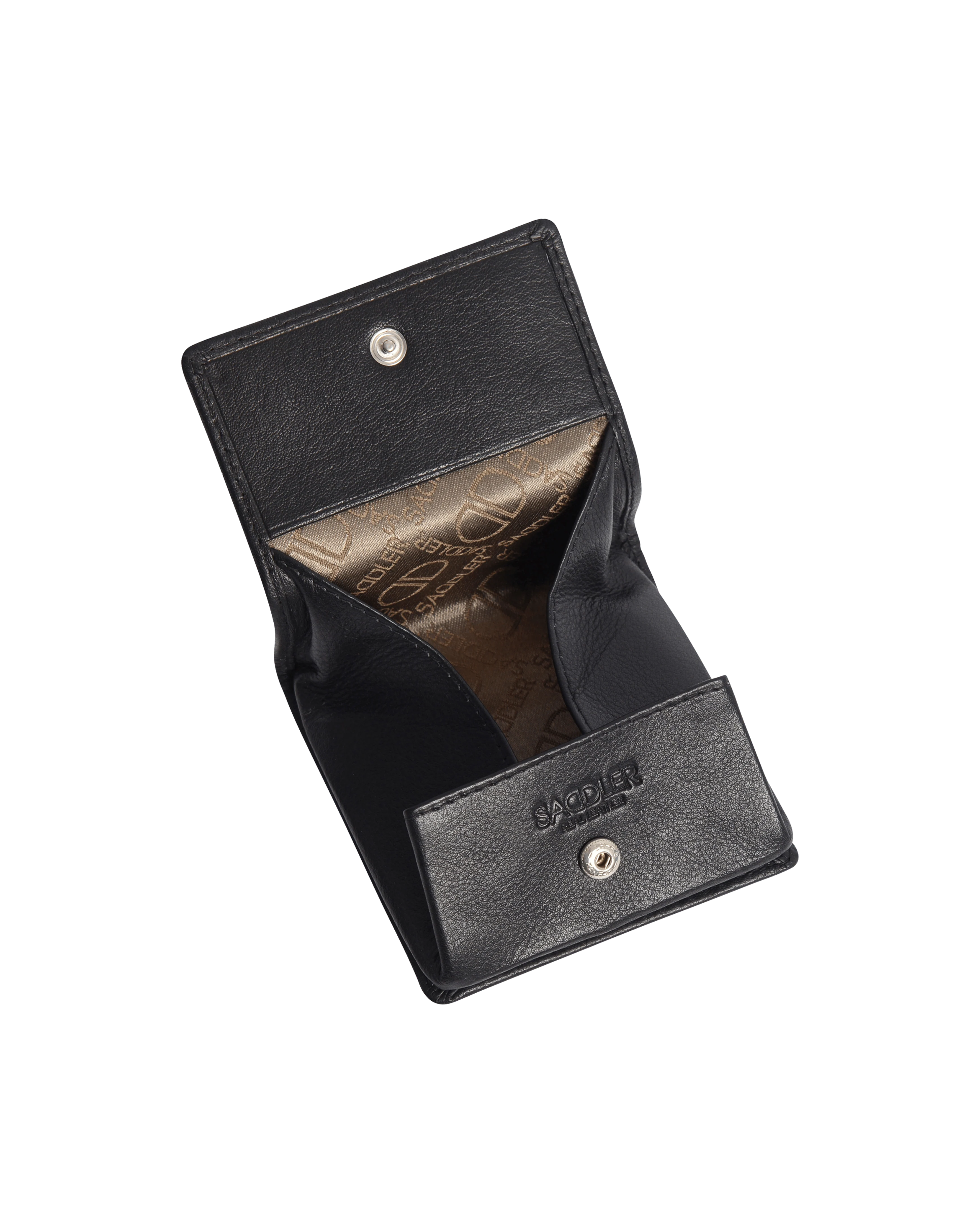 SADDLER POPPY Leather Square Mini Tray Purse