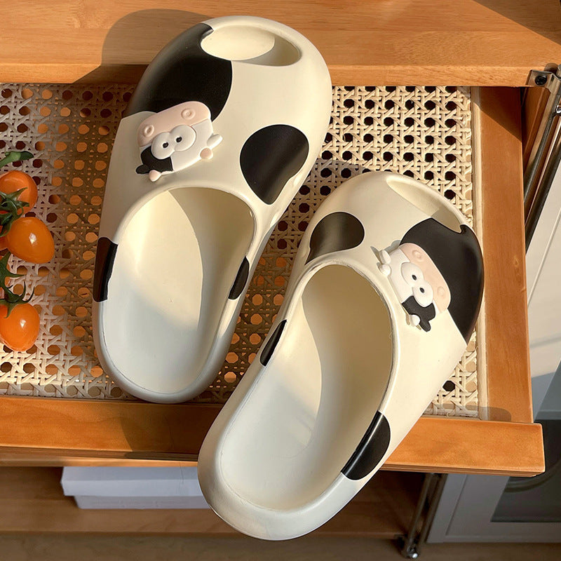 Thick-soled Unisex Cartoon Slippers