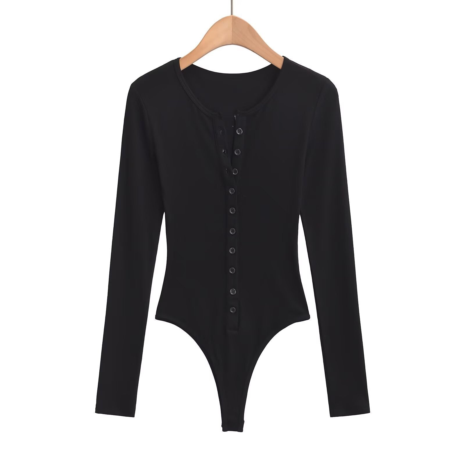 Women's Breasted Long Sleeve Jumpsuit