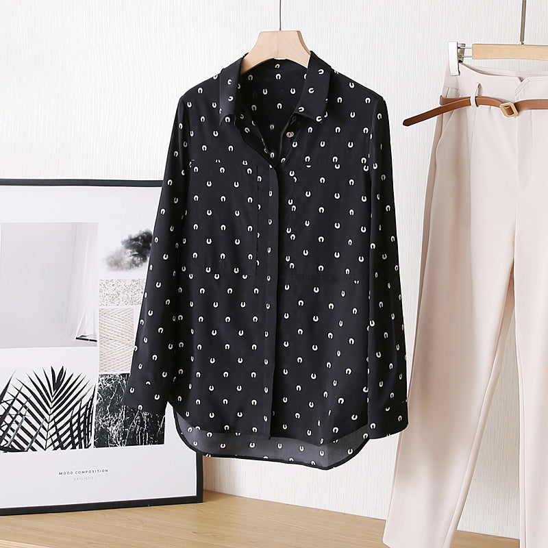 Women's Stretch Silk Summer Shirt